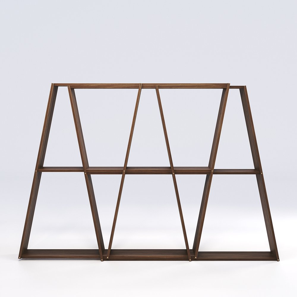 Wewood X2 Bookshelf Walnut