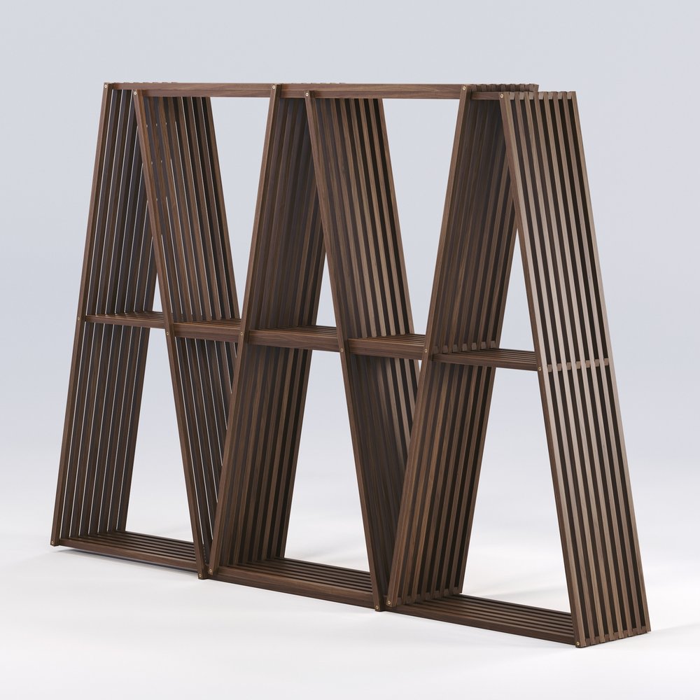 Wewood X2 Bookshelf Walnut