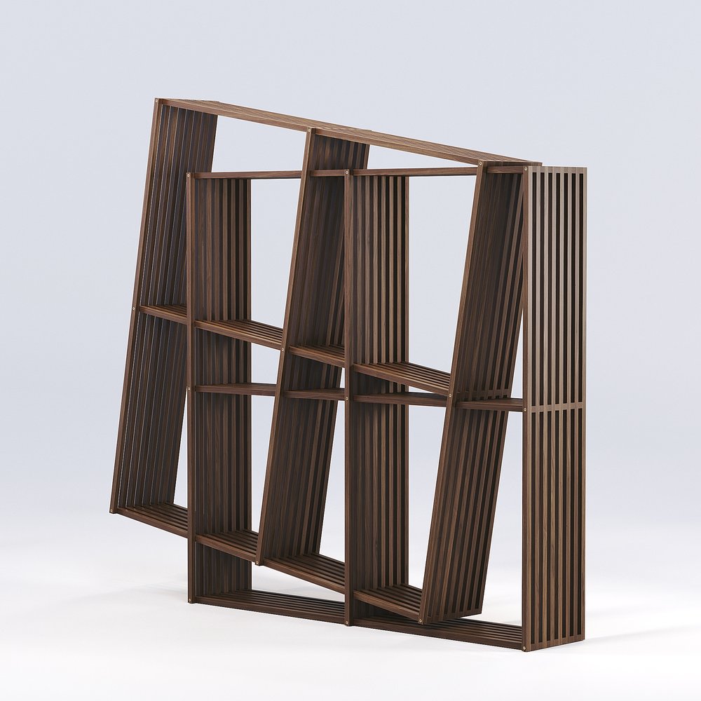 Wewood X2 Bookshelf Walnut
