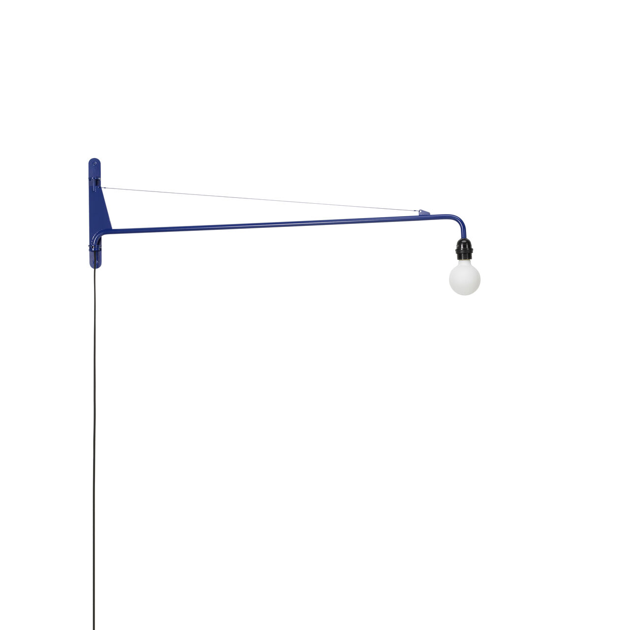 Vitra Petite Potence Wall Light - Prouvé Bleu Marcoule