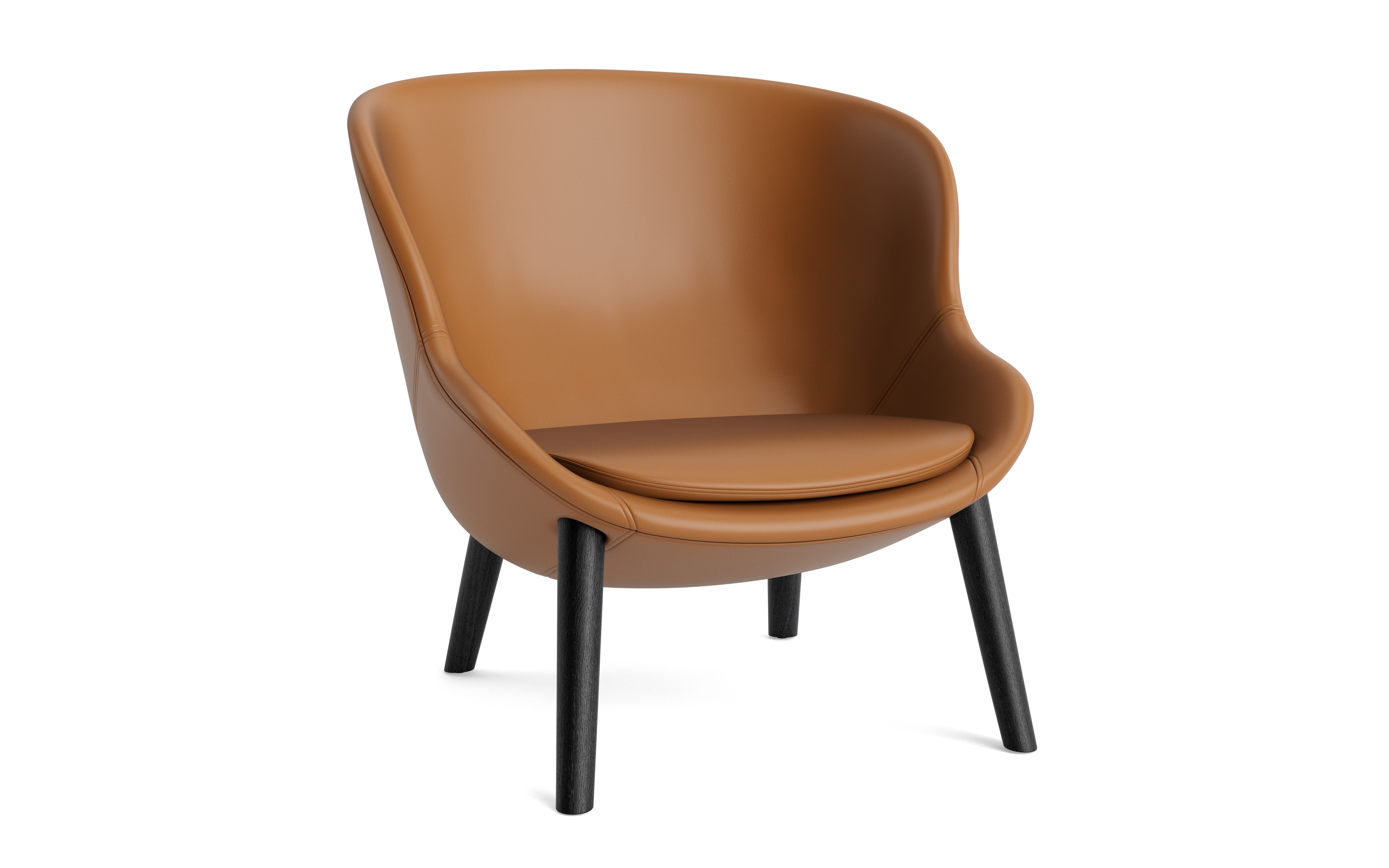 Normann Copenhagen Hyg Lounge Chair Low Oak
