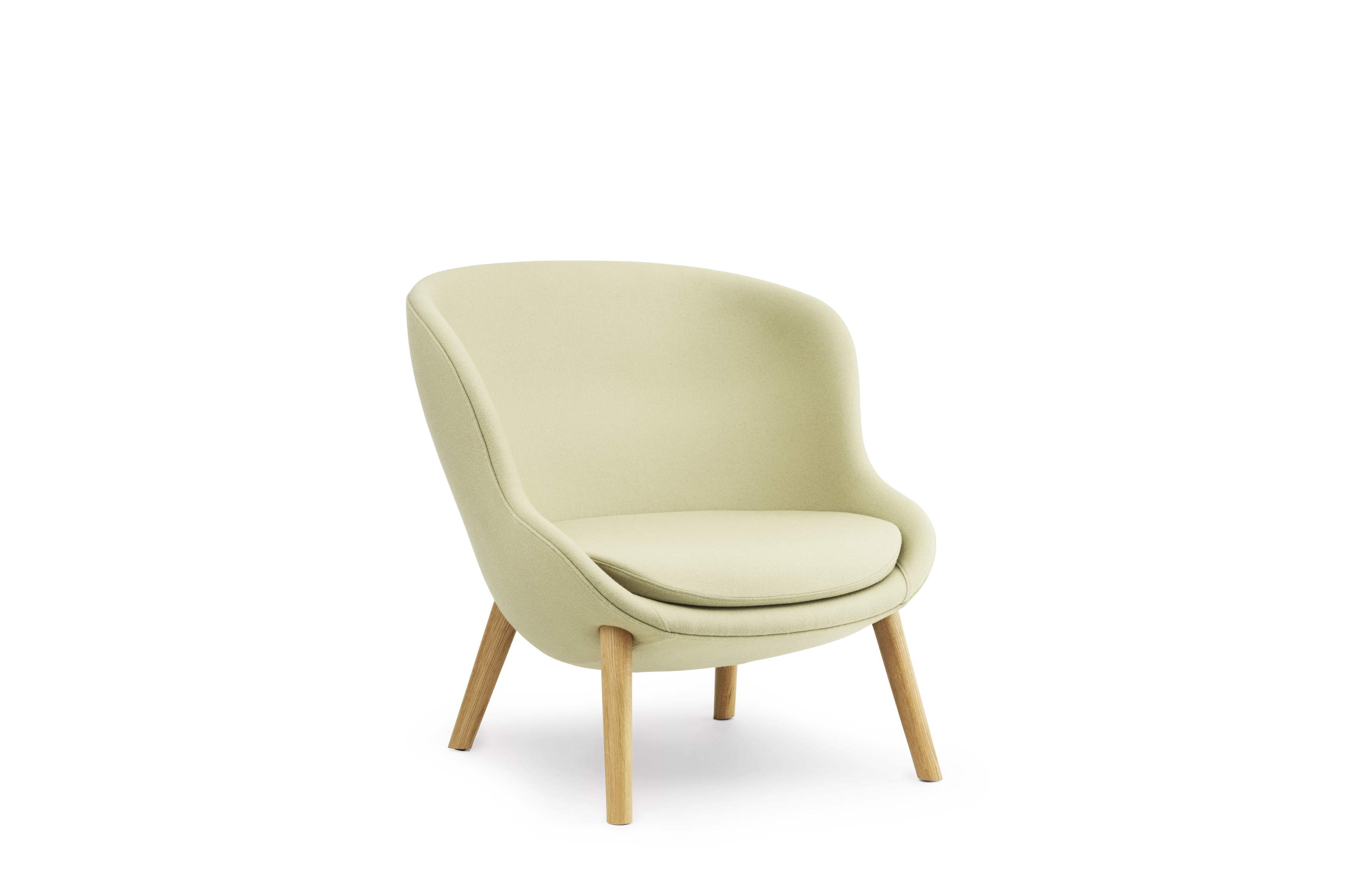 Normann Copenhagen Hyg Lounge Chair Low Oak
