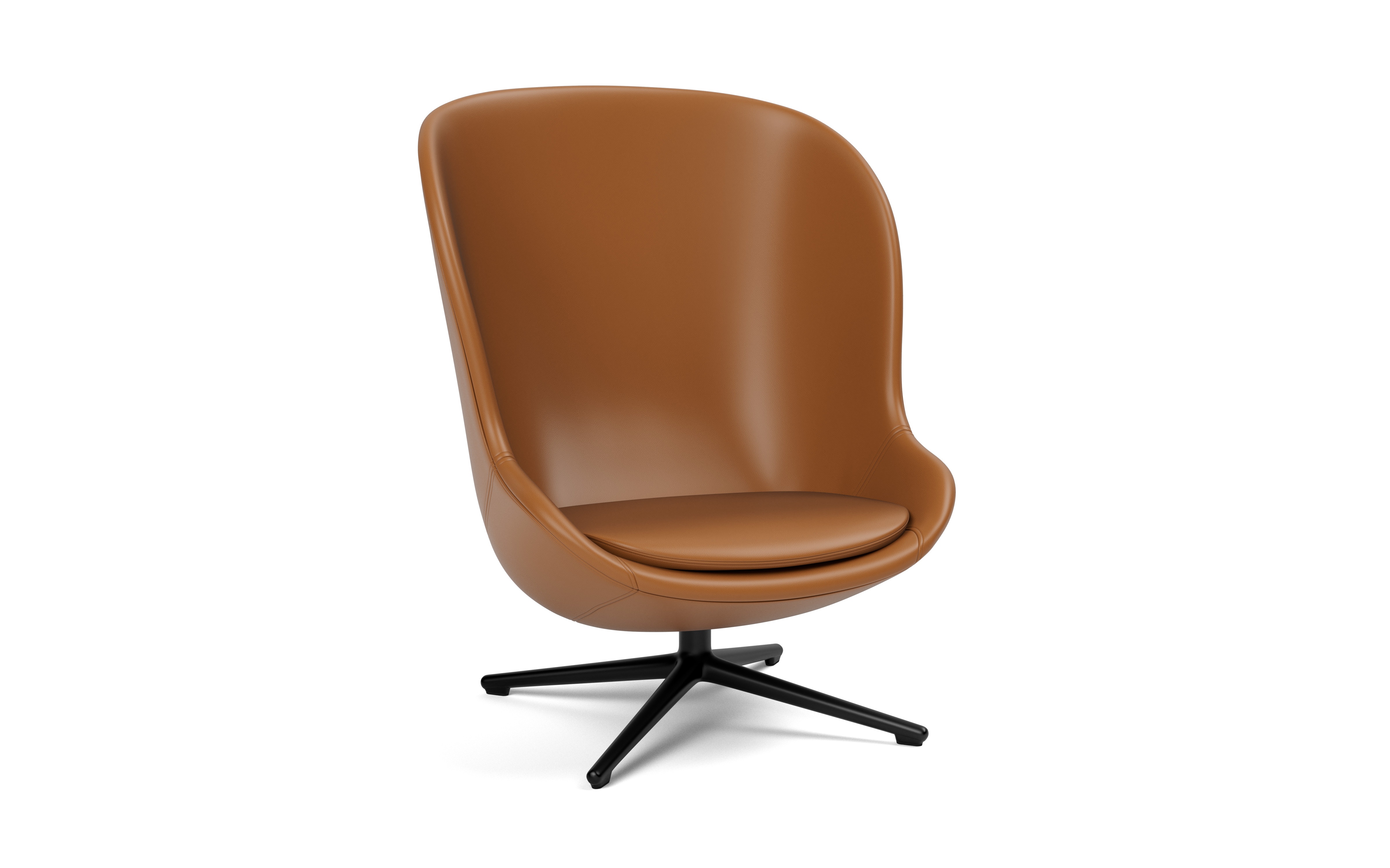 Normann Copenhagen Hyg Lounge Chair High Swivel 