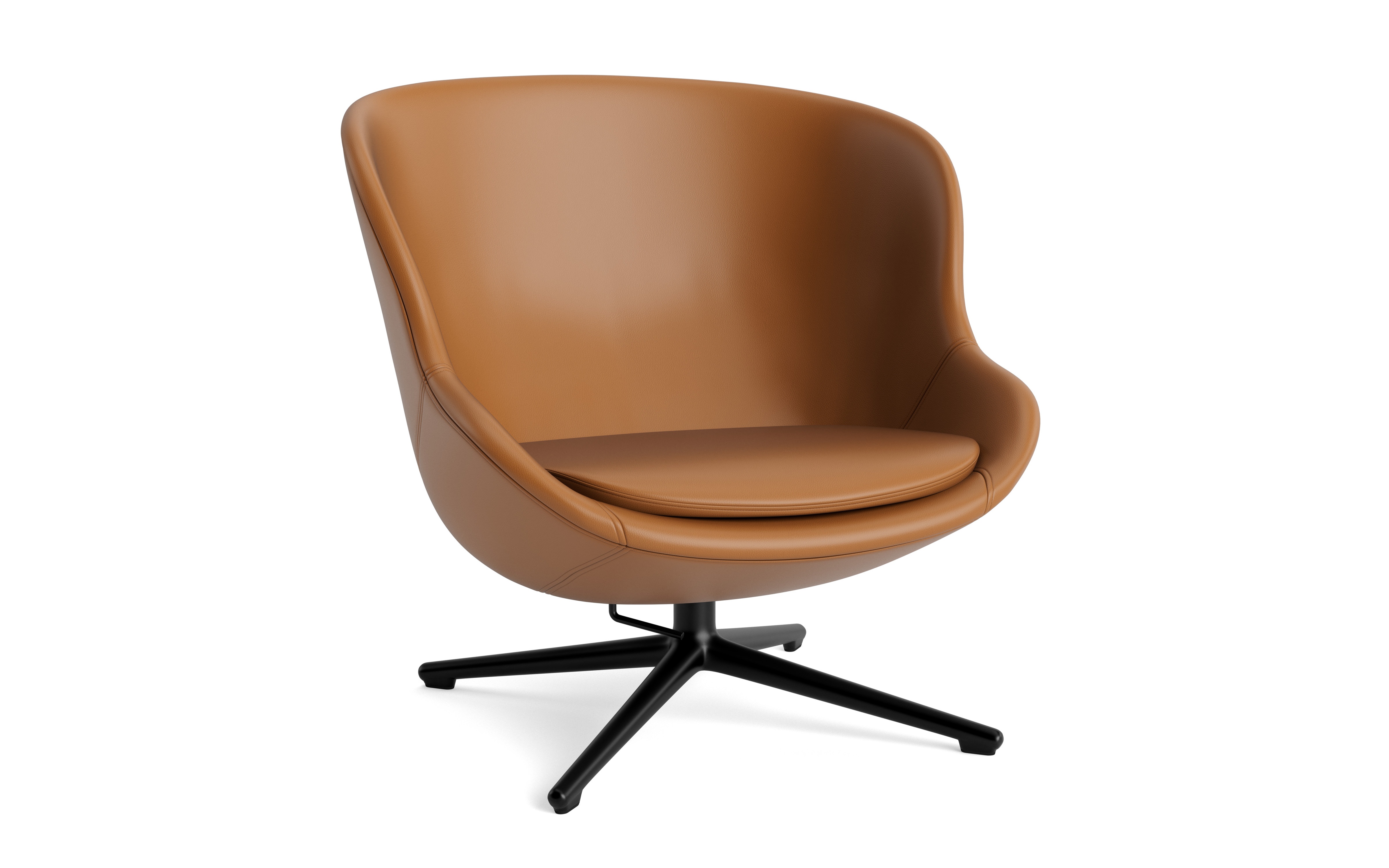 Normann Copenhagen Hyg Lounge Chair Low Swivel