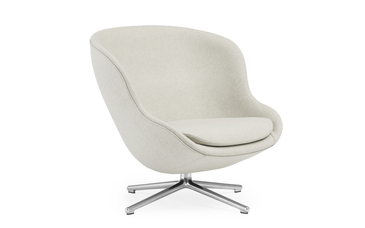 Normann Copenhagen Hyg Lounge Chair Low Swivel