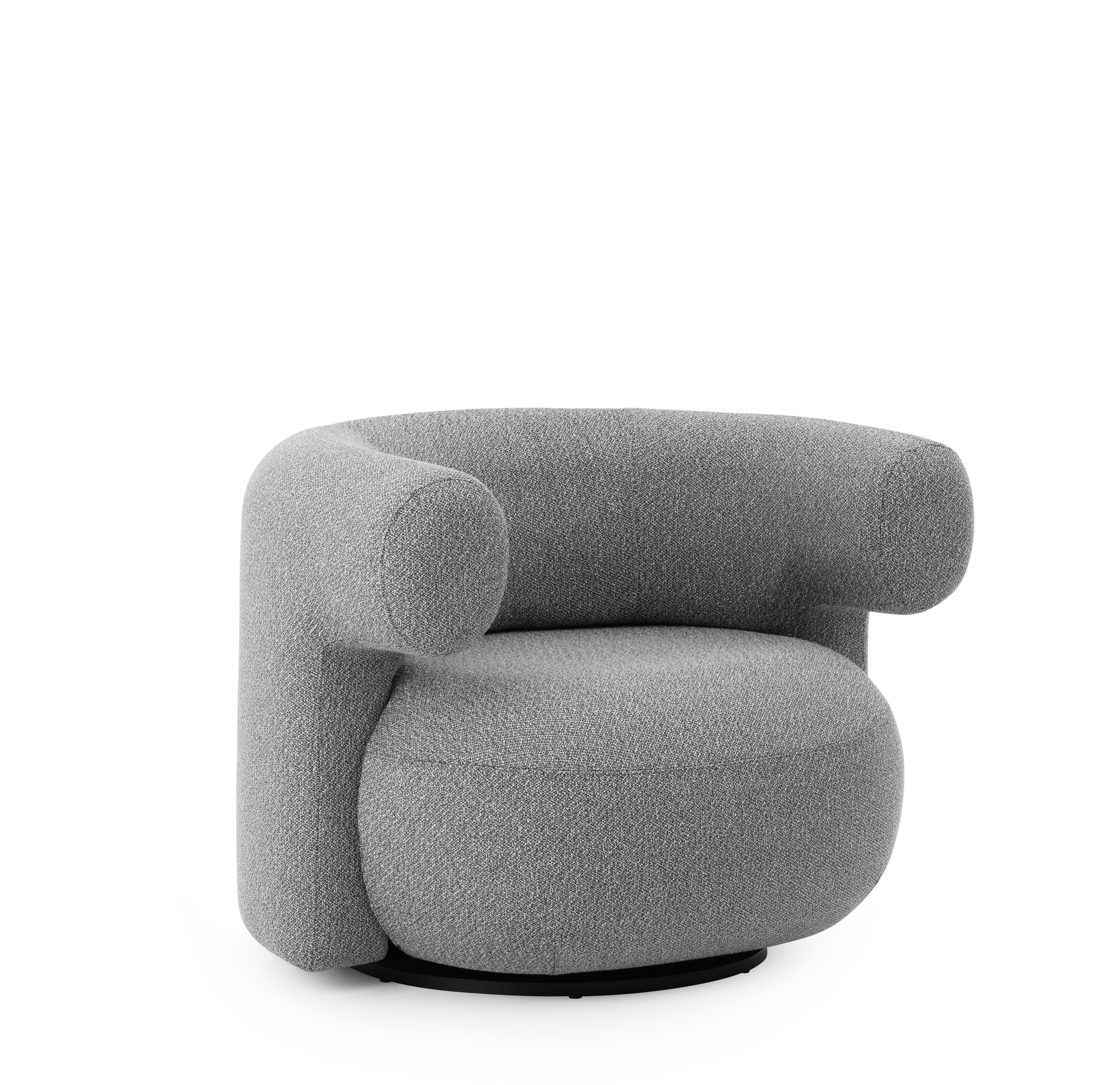 Normann Copenhagen Burra Lounge Chair W. Return Outdoor