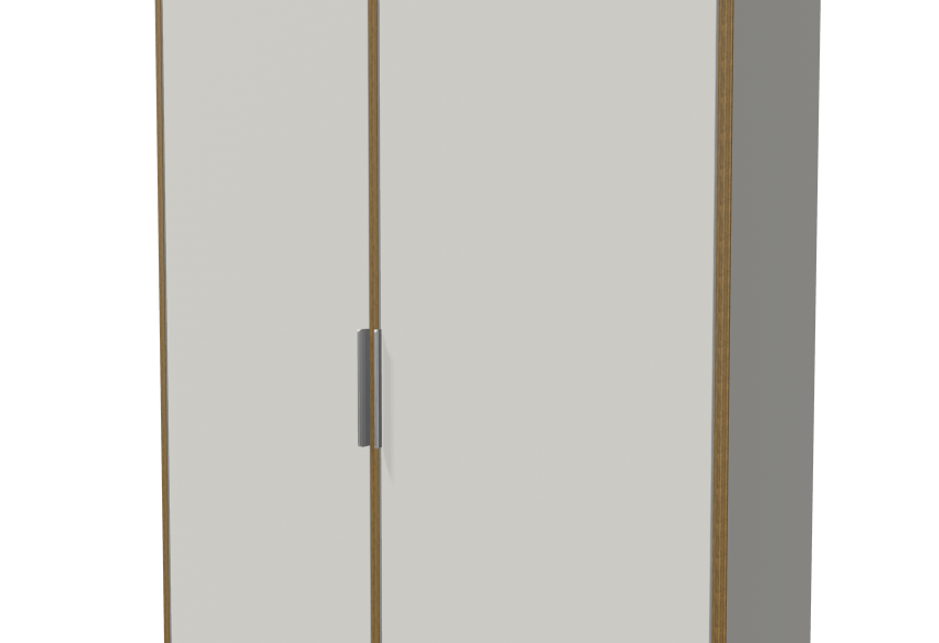 Muller Modular Plus Wardrobe - Combination 2 CPL/HPL Coated