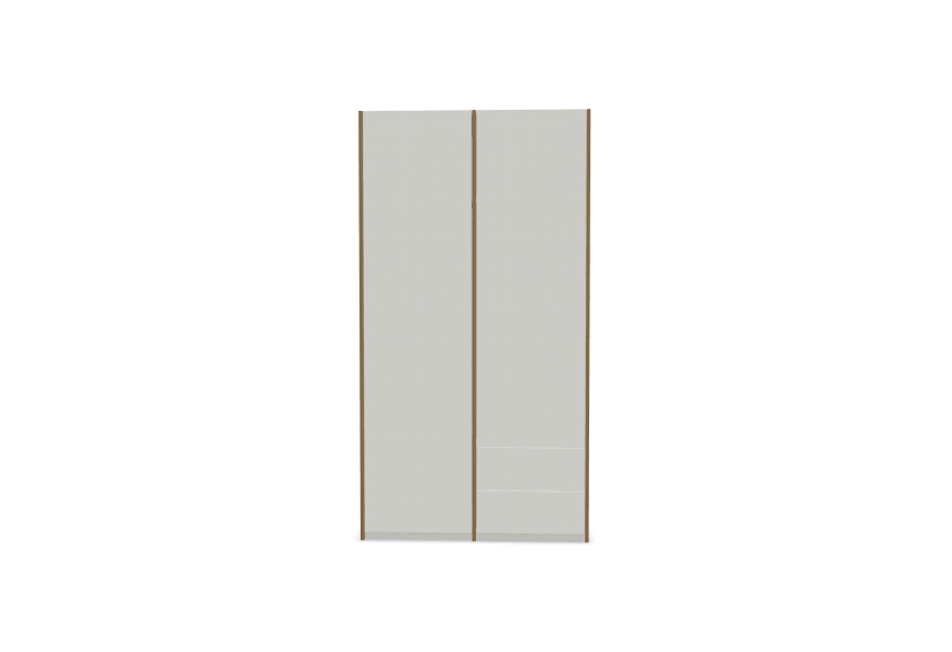 Muller Modular Plus Wardrobe - Combination 2 CPL/HPL Coated