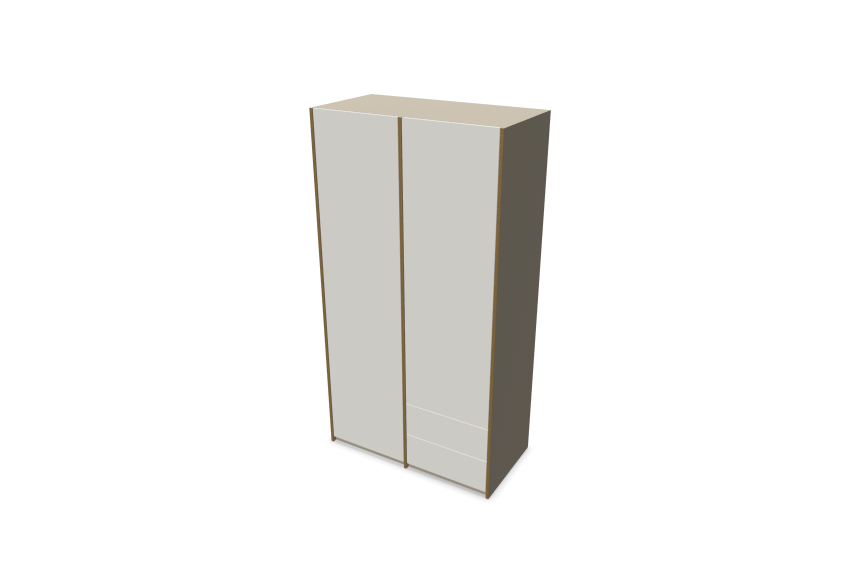 Muller Modular Plus Wardrobe - Combination 2 CPL/HPL Coated
