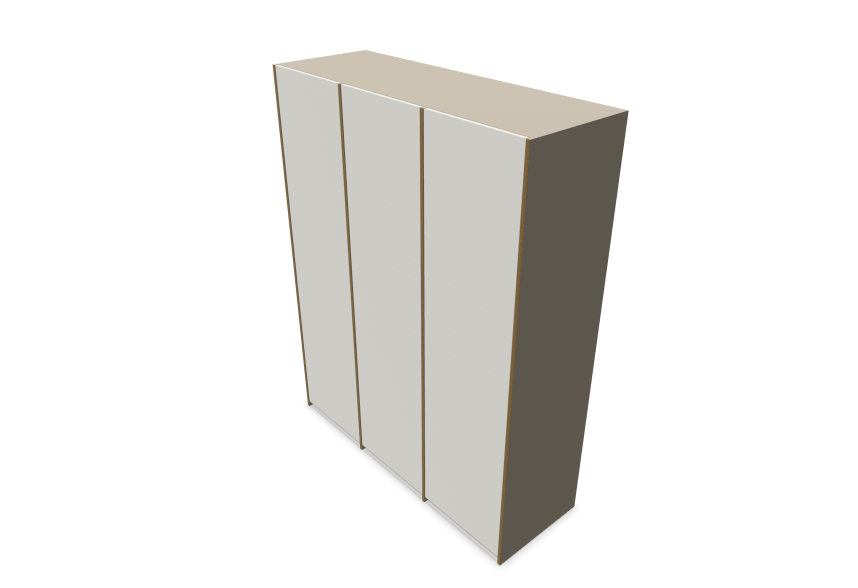Muller Modular Plus Wardrobe - Combination 4 CPL/HPL Coated