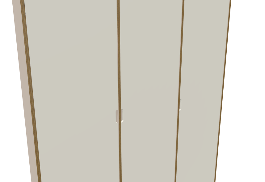 Muller Modular Plus Wardrobe - Combination 4 RAL Colours