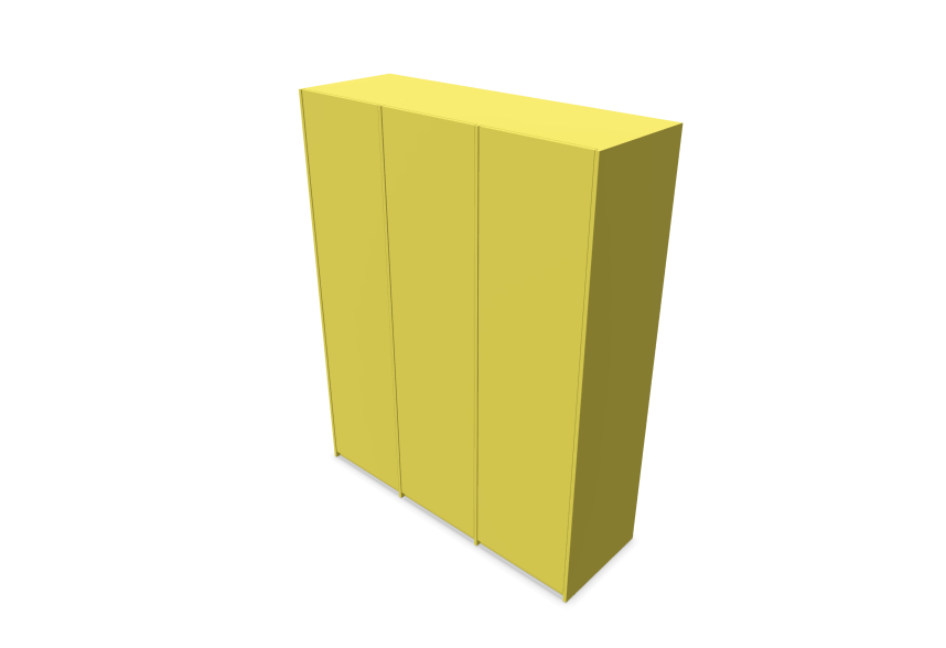 Muller Modular Plus Wardrobe - Combination 4 RAL Colours