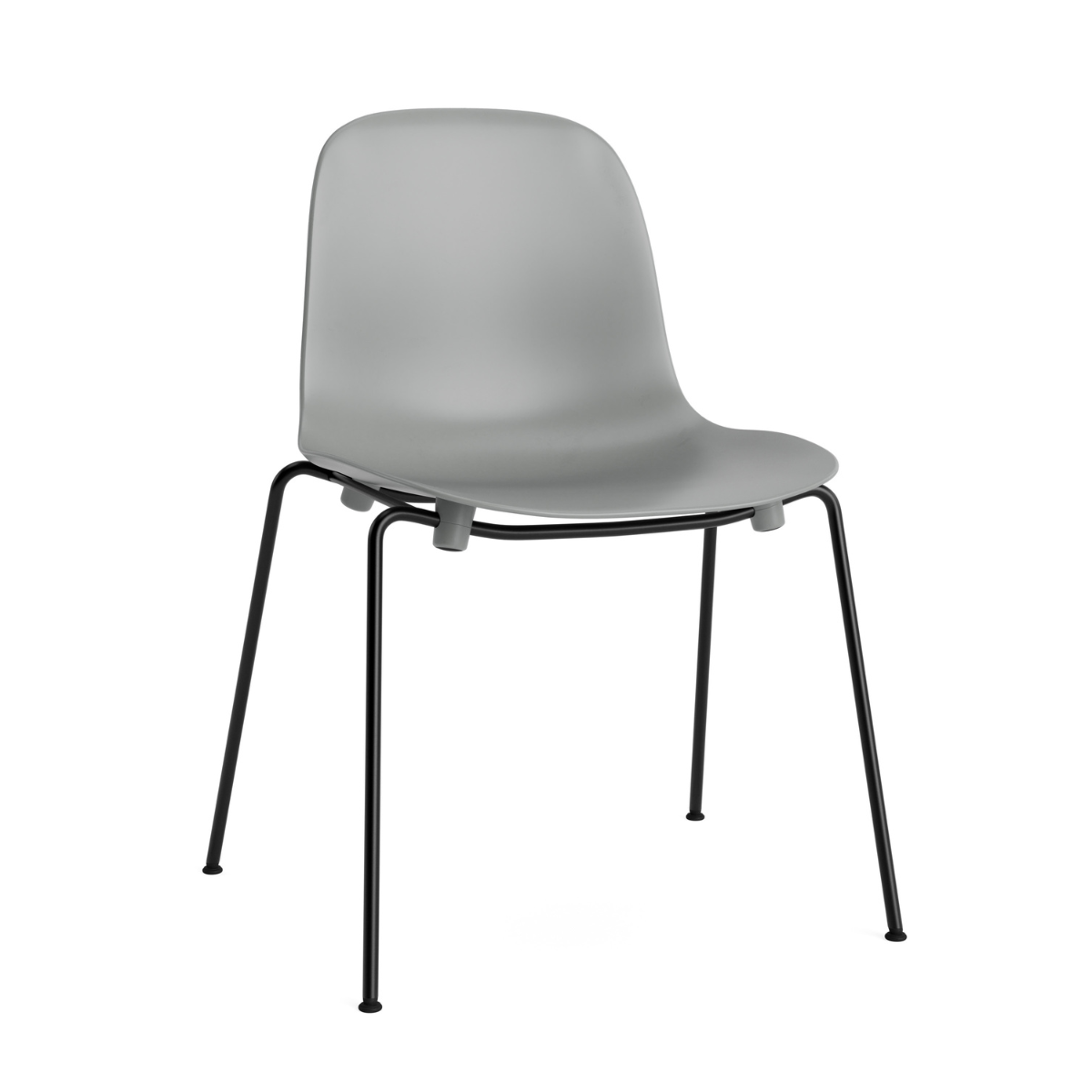 Normann Copenhagen Form Chair - Stacking Black Steel