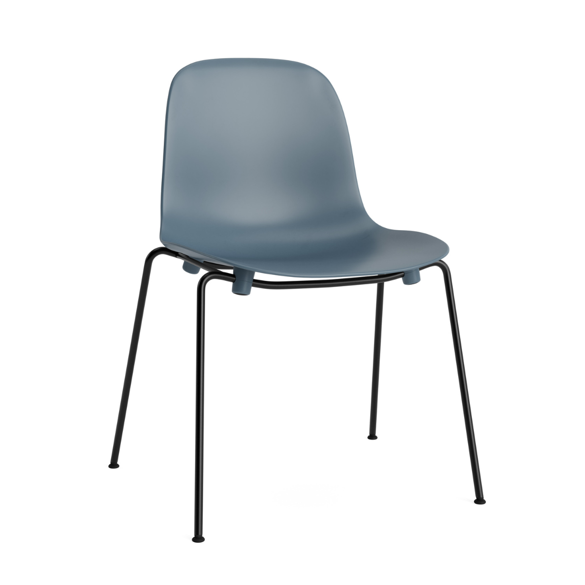 Normann Copenhagen Form Chair - Stacking Black Steel