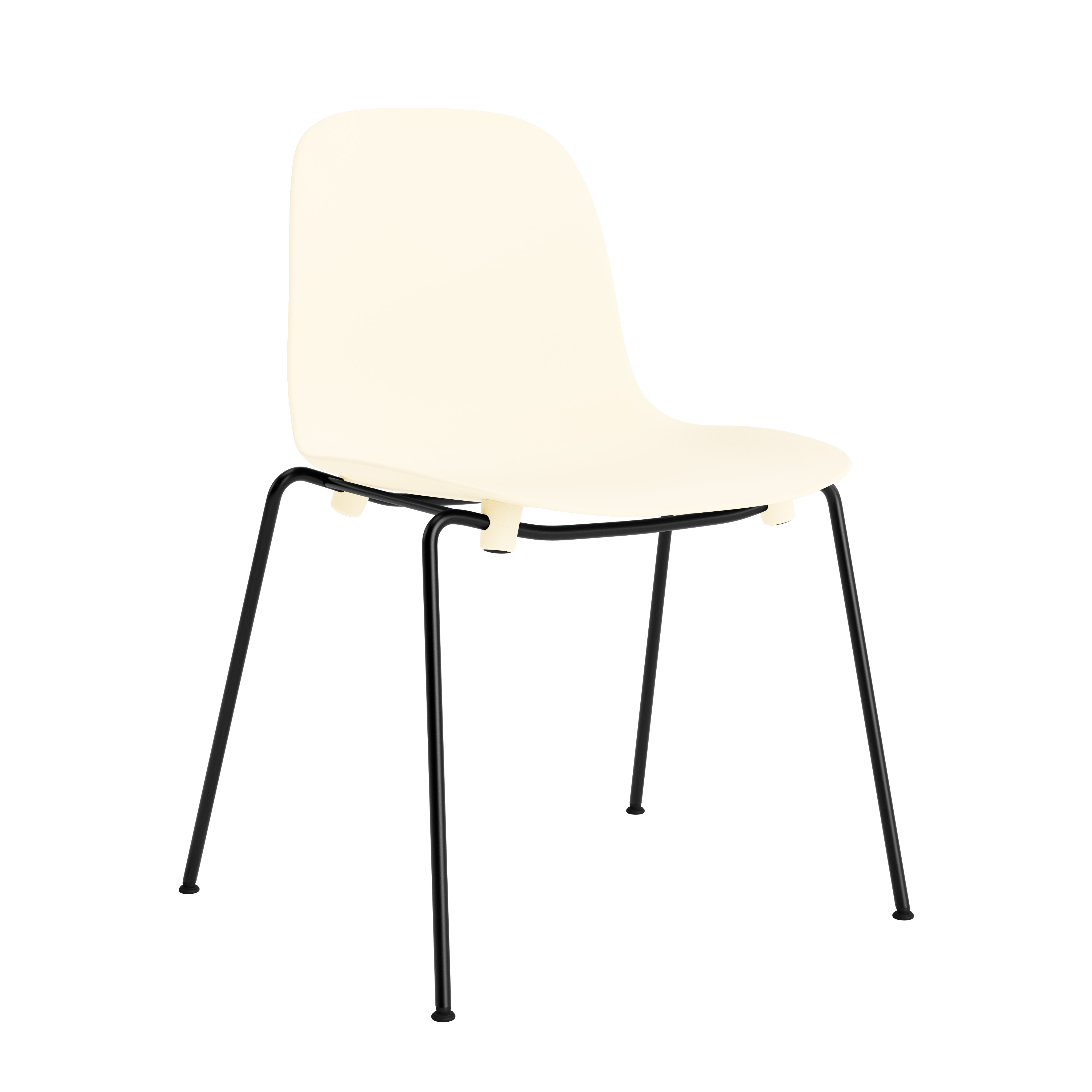 Normann Copenhagen Form Chair - Stacking Black Steel