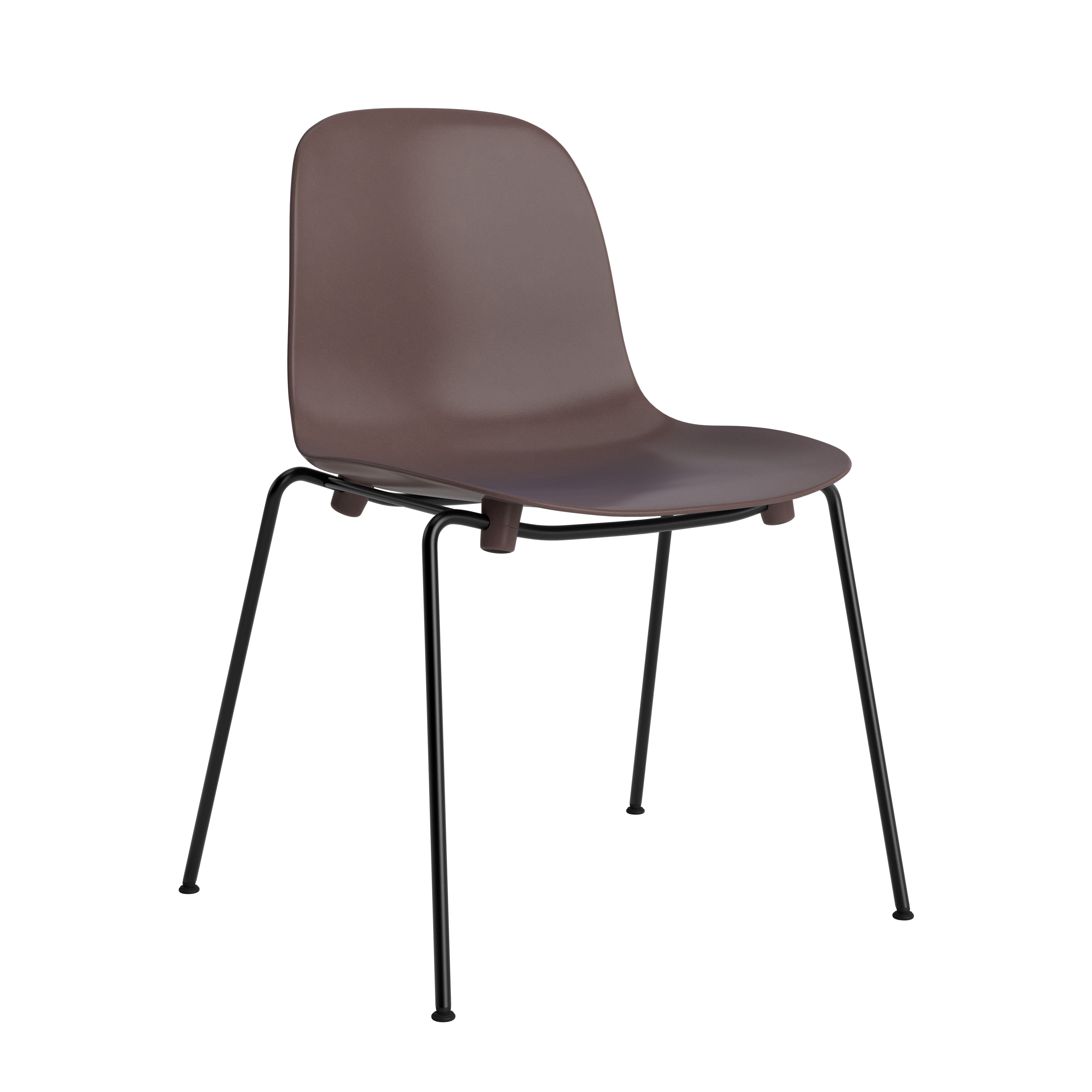 Normann Copenhagen Form Chair - Stacking Black Steel