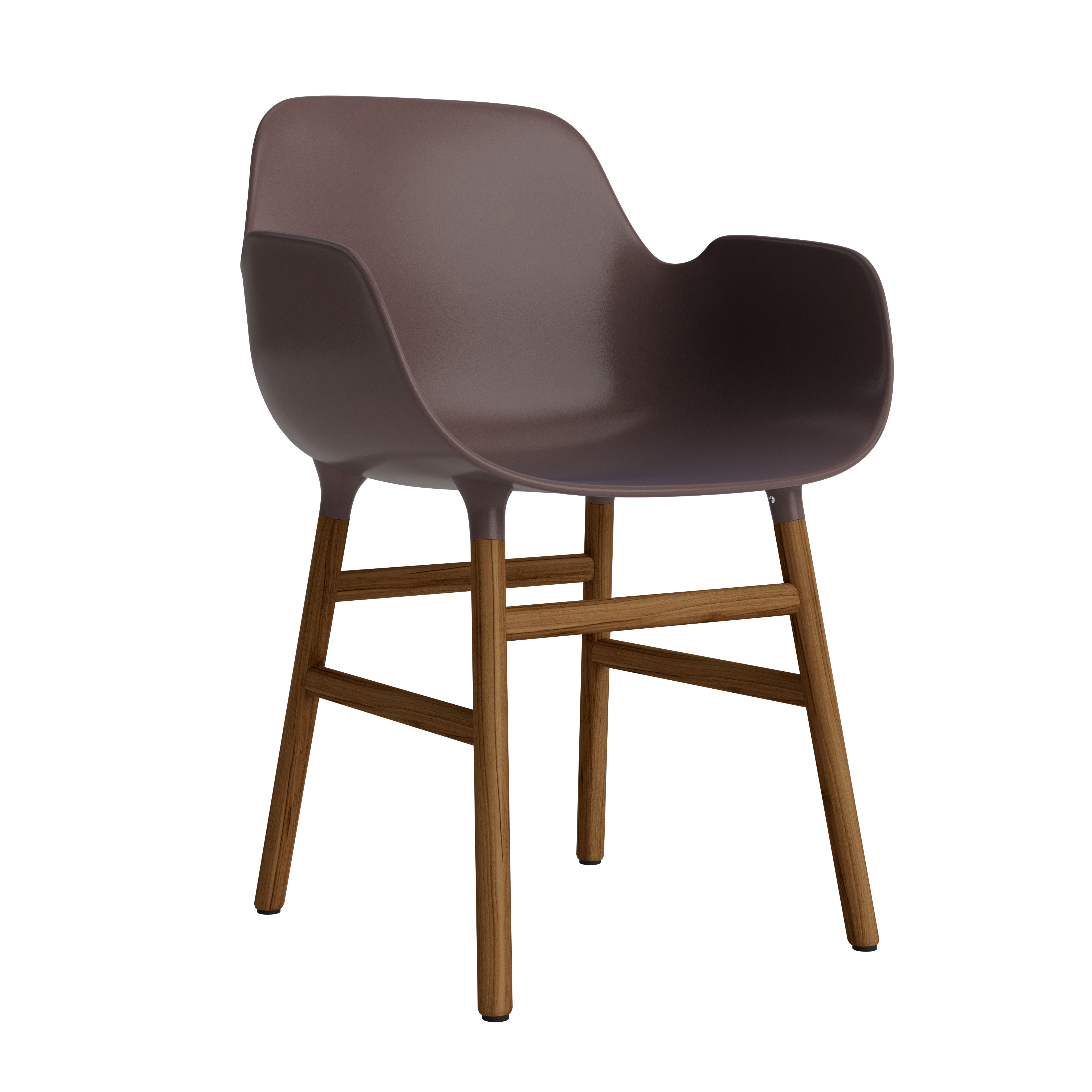 Normann Copenhagen Form Armchair - Walnut