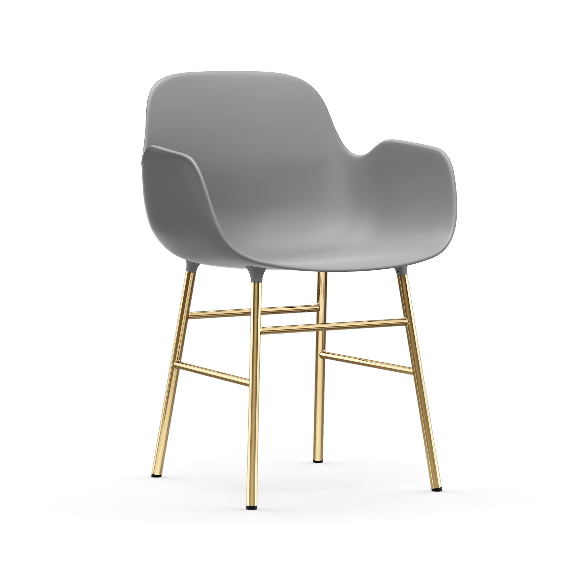 Normann Copenhagen Form Armchair - Brass