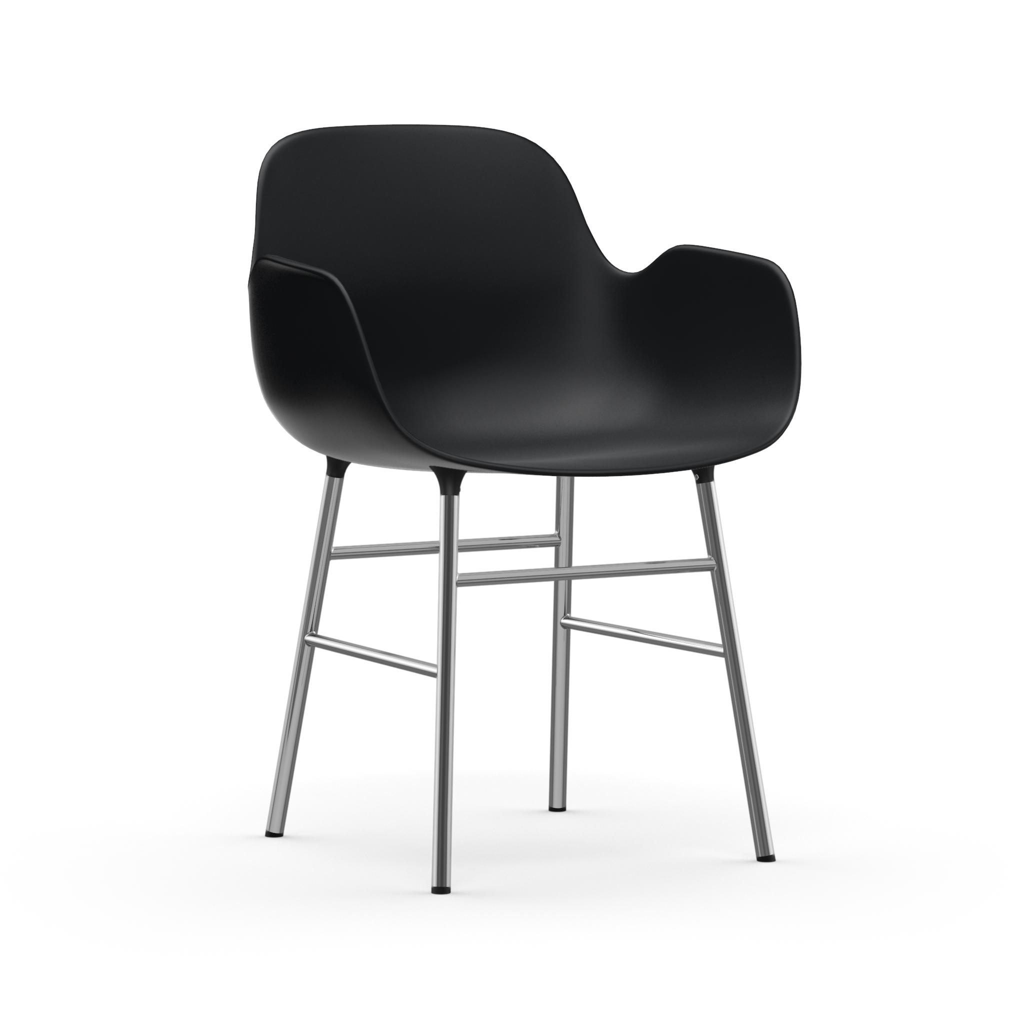 Normann Copenhagen Form Armchair - Chrome