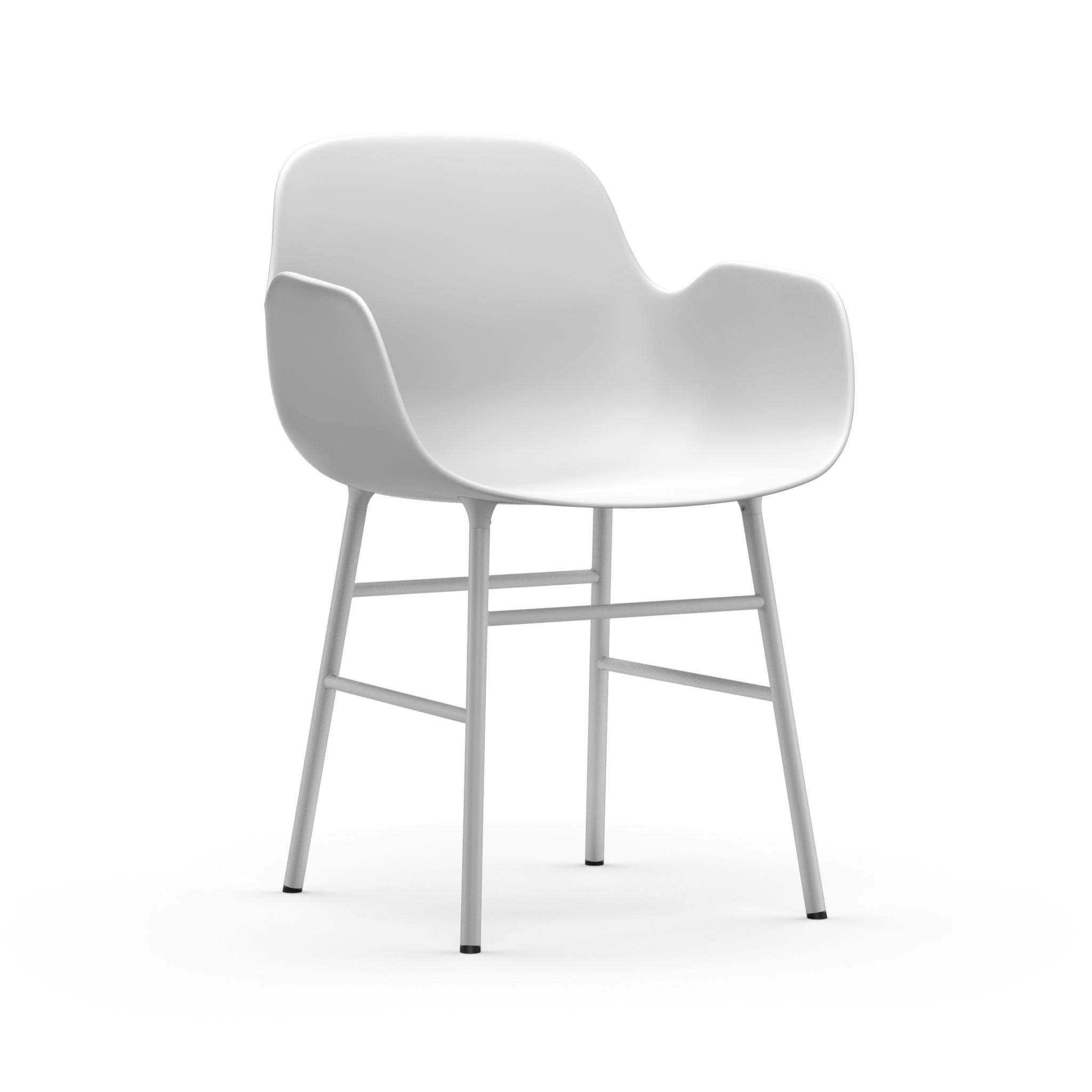 Normann Copenhagen Form Armchair - Steel