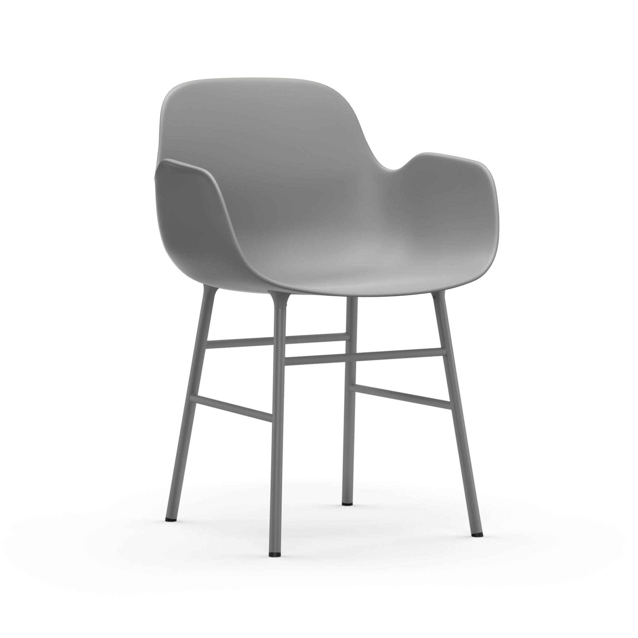 Normann Copenhagen Form Armchair - Steel
