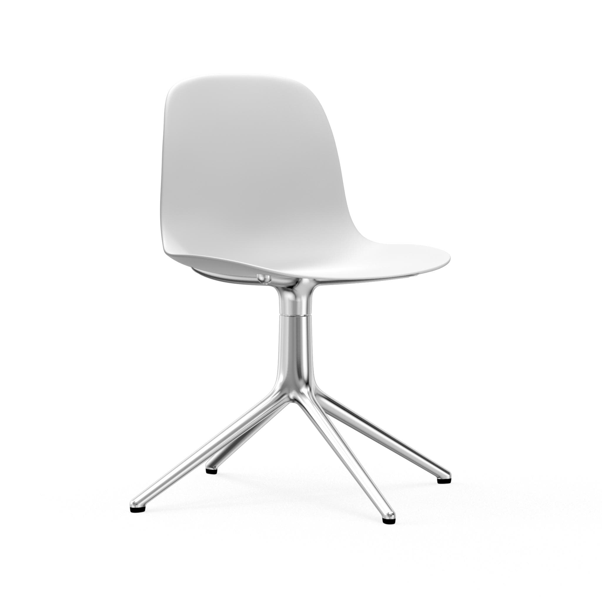 Normann Copenhagen Form 4L Swivel Chair - Alu