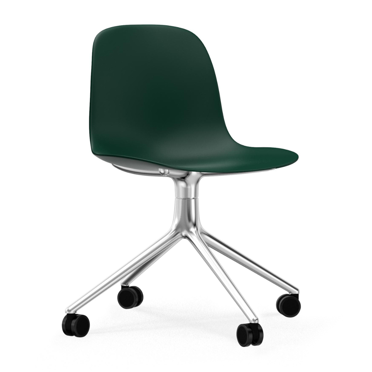 Normann Copenhagen Form 4W Swivel Chair - Alu