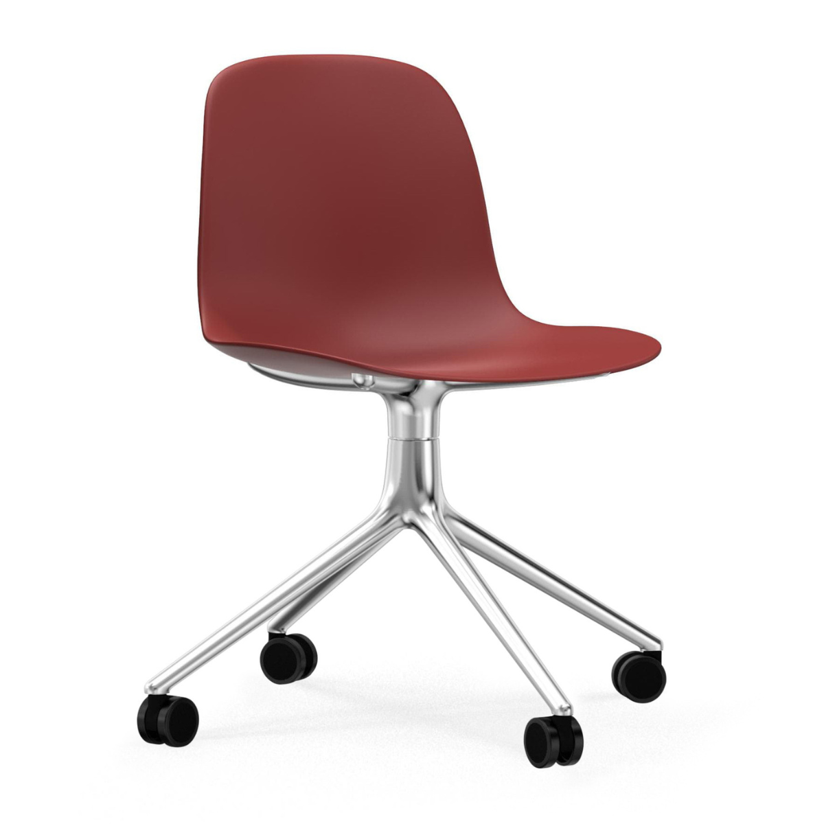 Normann Copenhagen Form 4W Swivel Chair - Alu