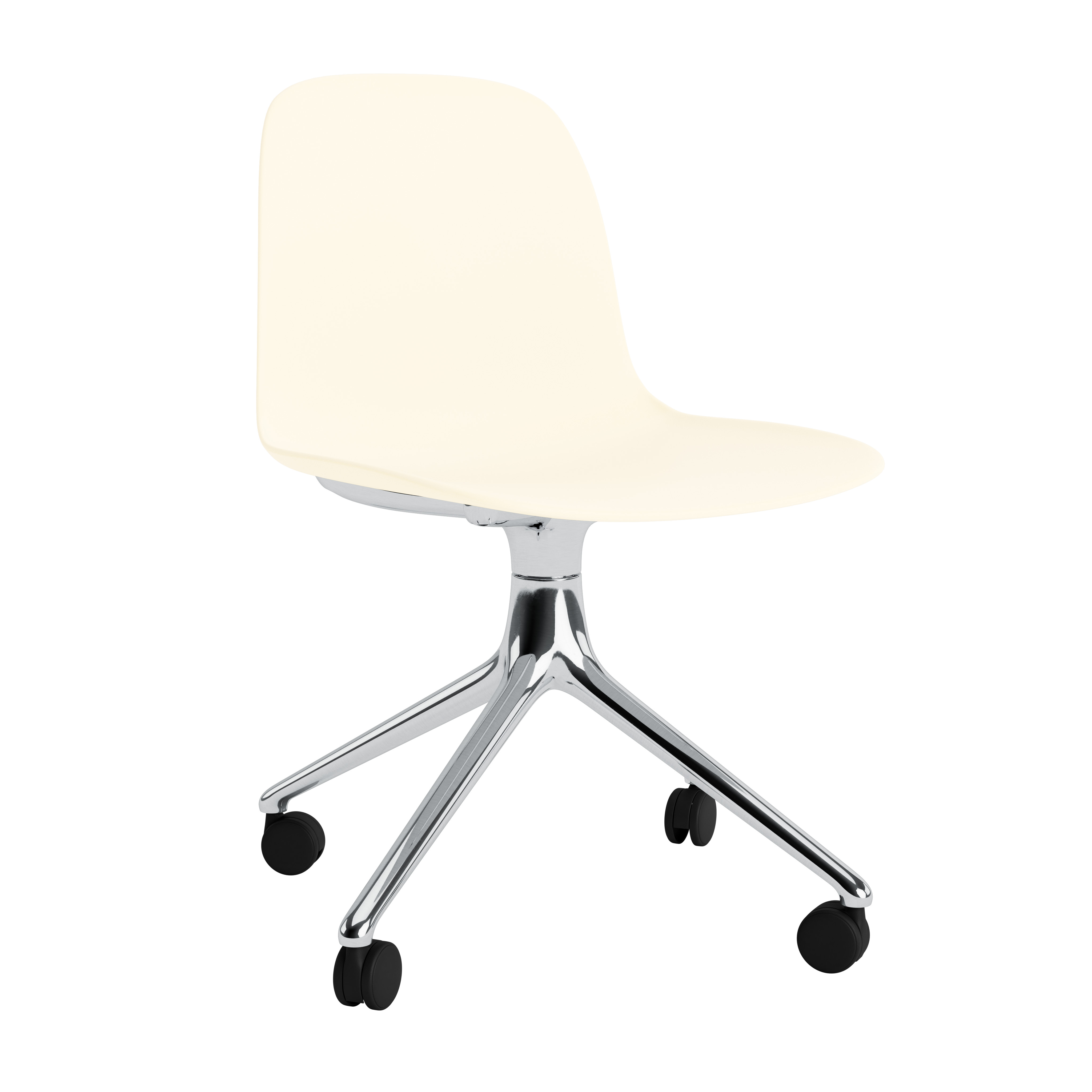 Normann Copenhagen Form 4W Swivel Chair - Alu