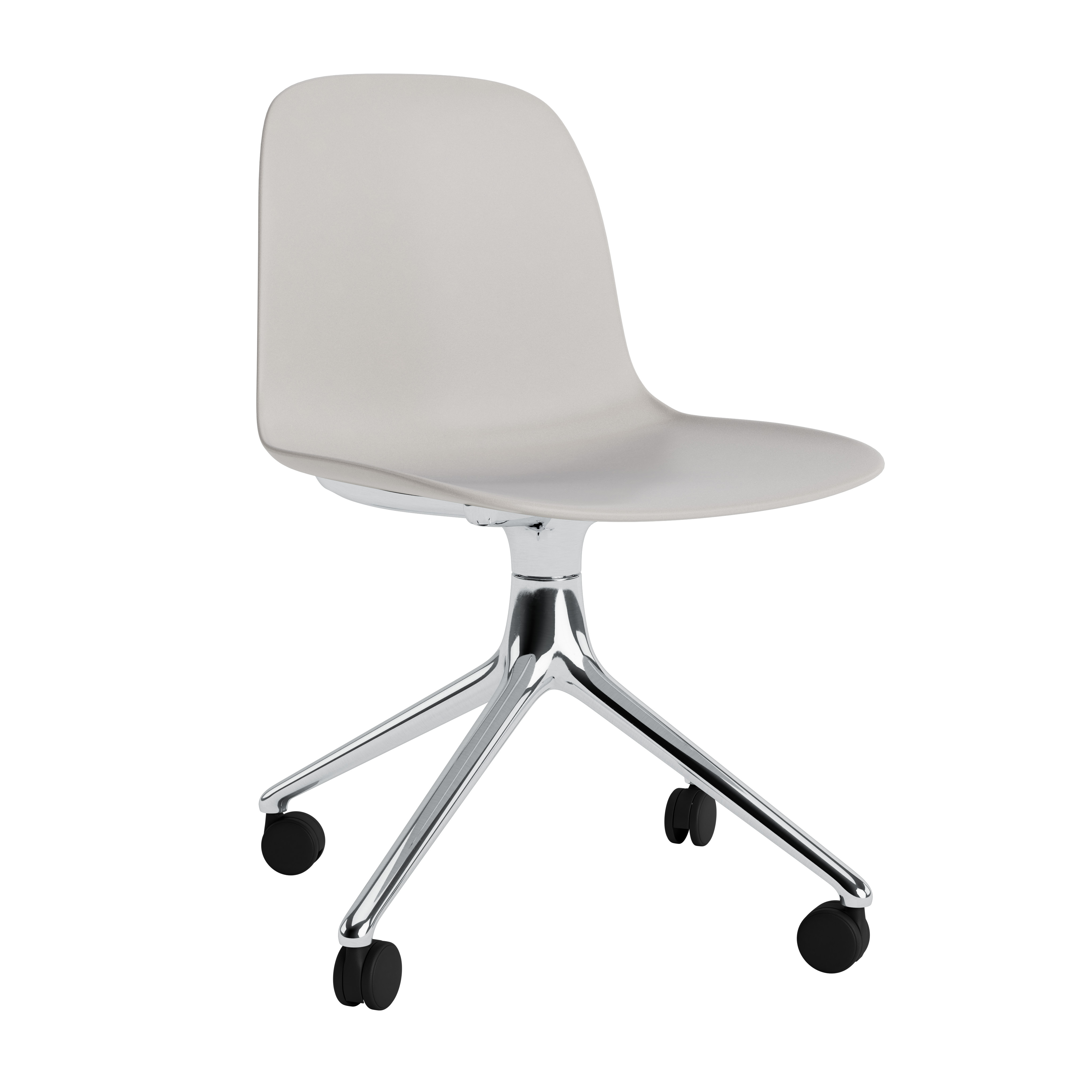 Normann Copenhagen Form 4W Swivel Chair - Alu