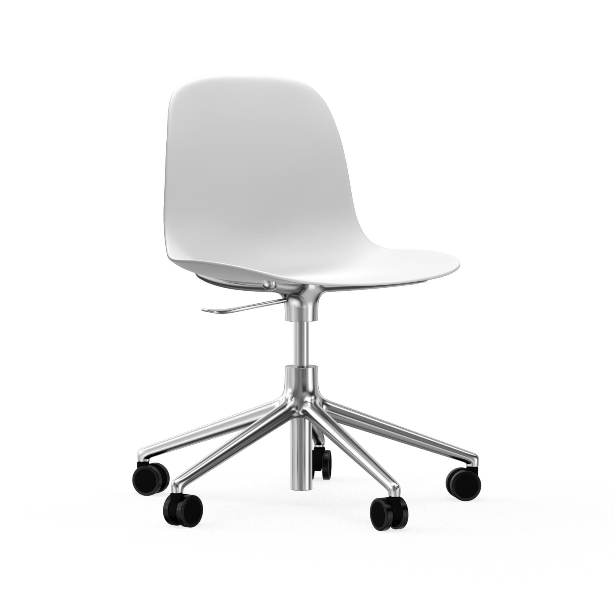 Normann Copenhagen Form 5W Gas Lift Swivel Chair - Alu