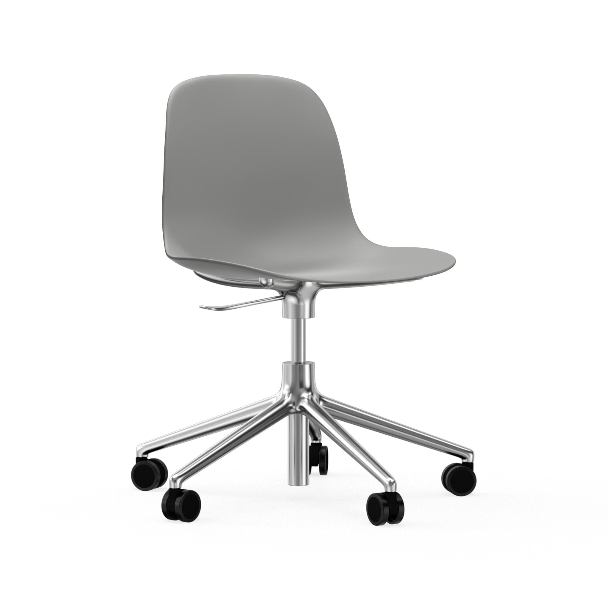Normann Copenhagen Form 5W Gas Lift Swivel Chair - Alu