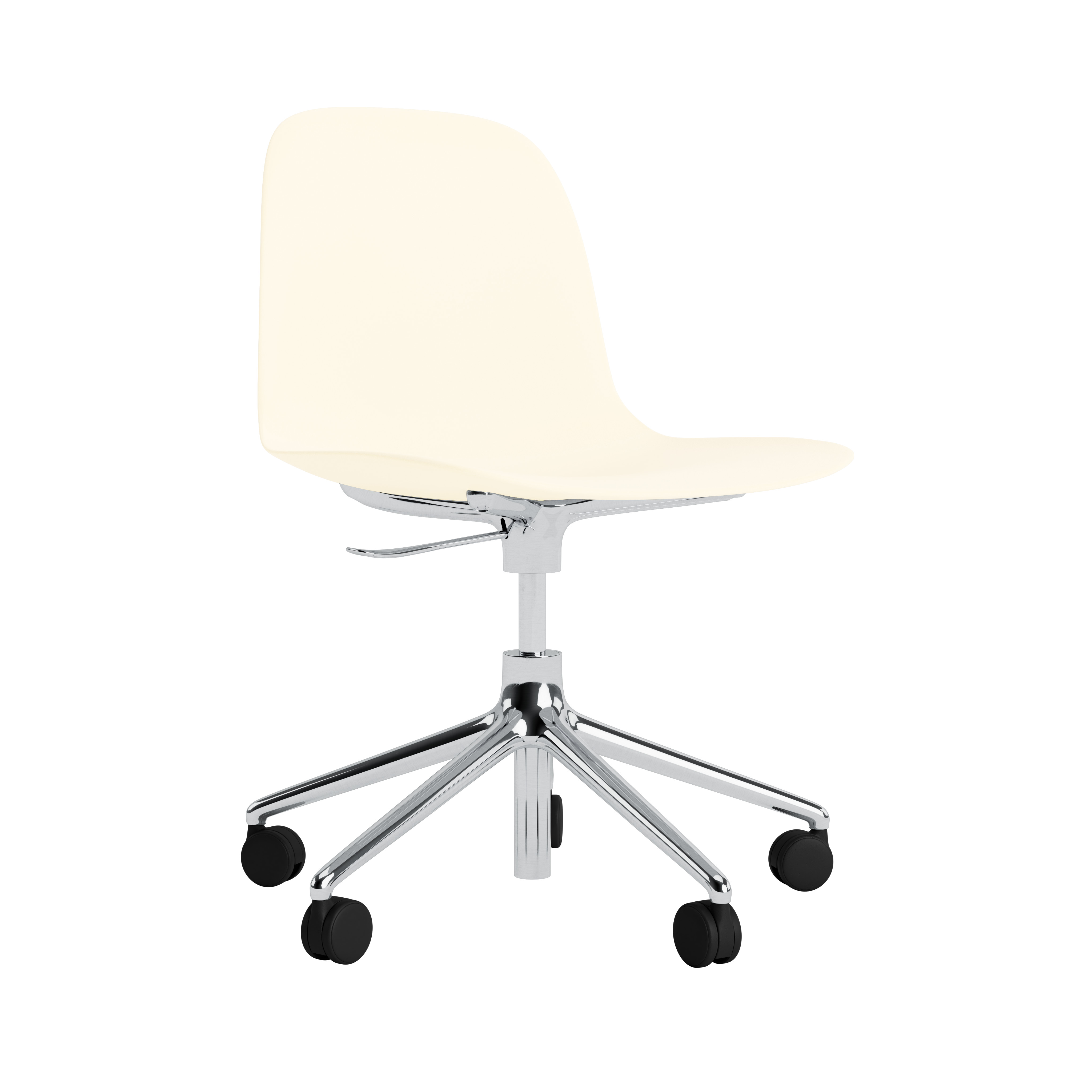 Normann Copenhagen Form 5W Gas Lift Swivel Chair - Alu