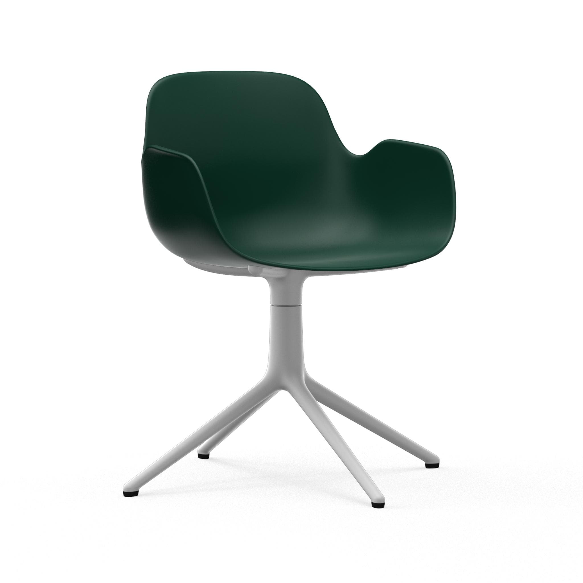 Normann Copenhagen Form 4L Swivel Armchair - Alu