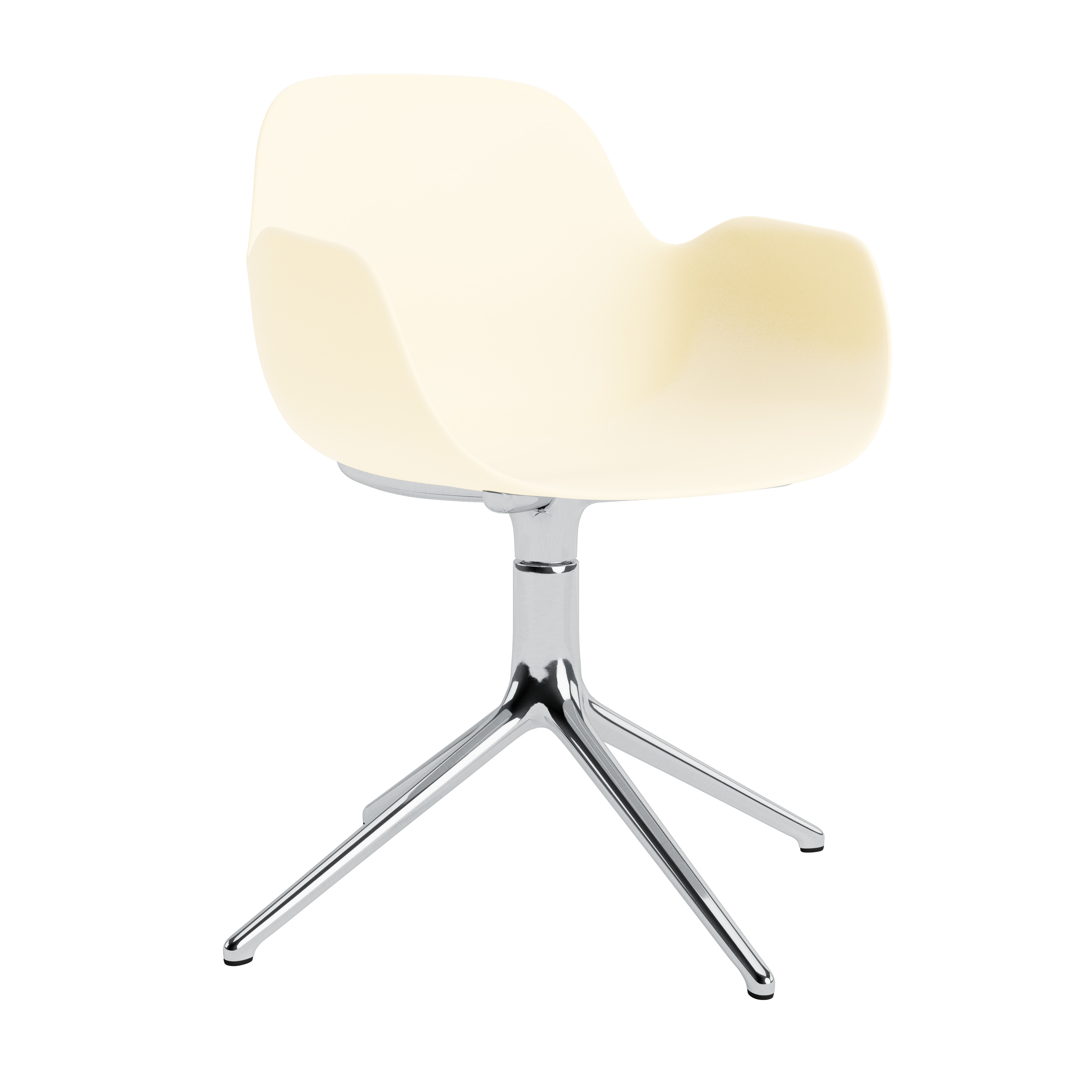 Normann Copenhagen Form 4L Swivel Armchair - Alu