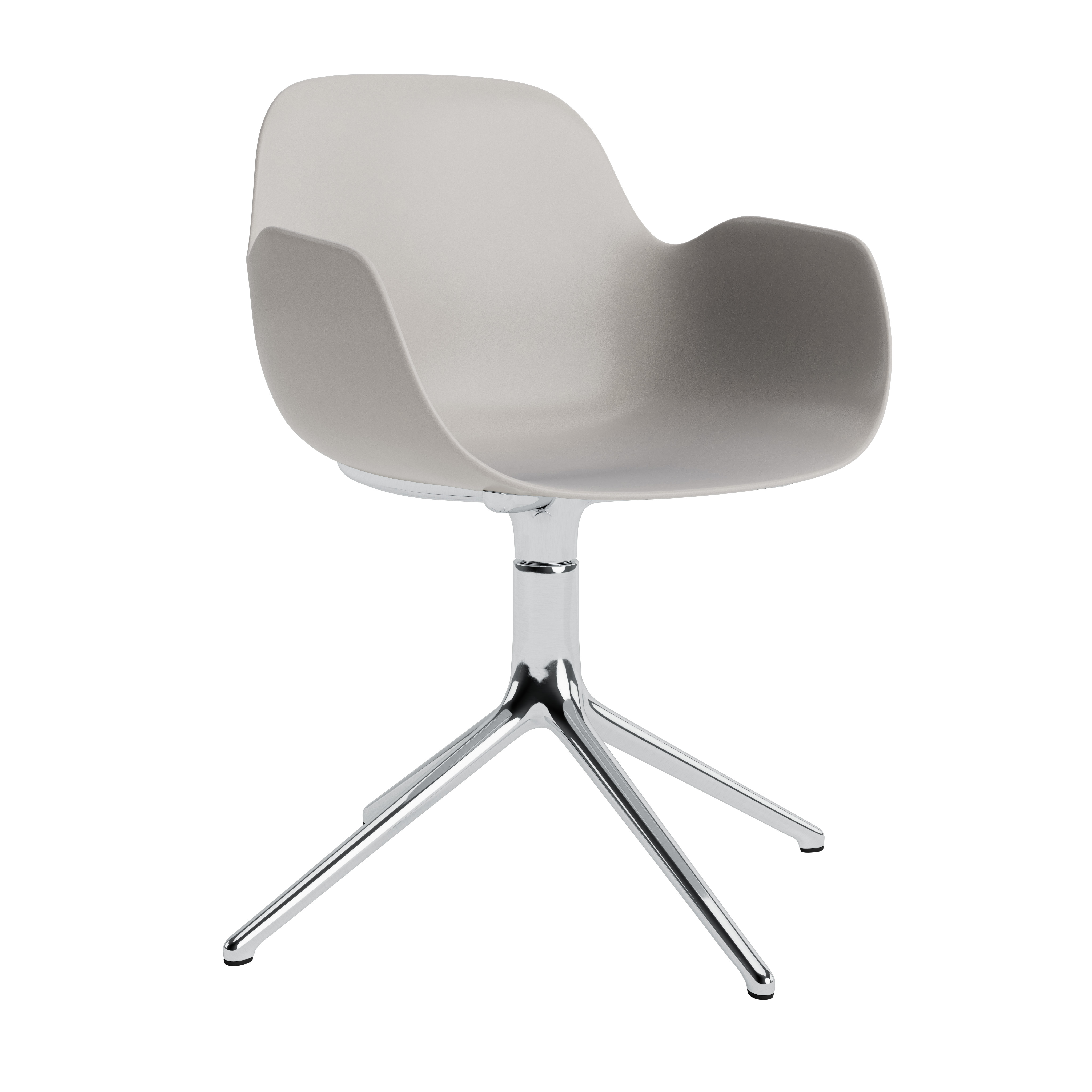 Normann Copenhagen Form 4L Swivel Armchair - Alu