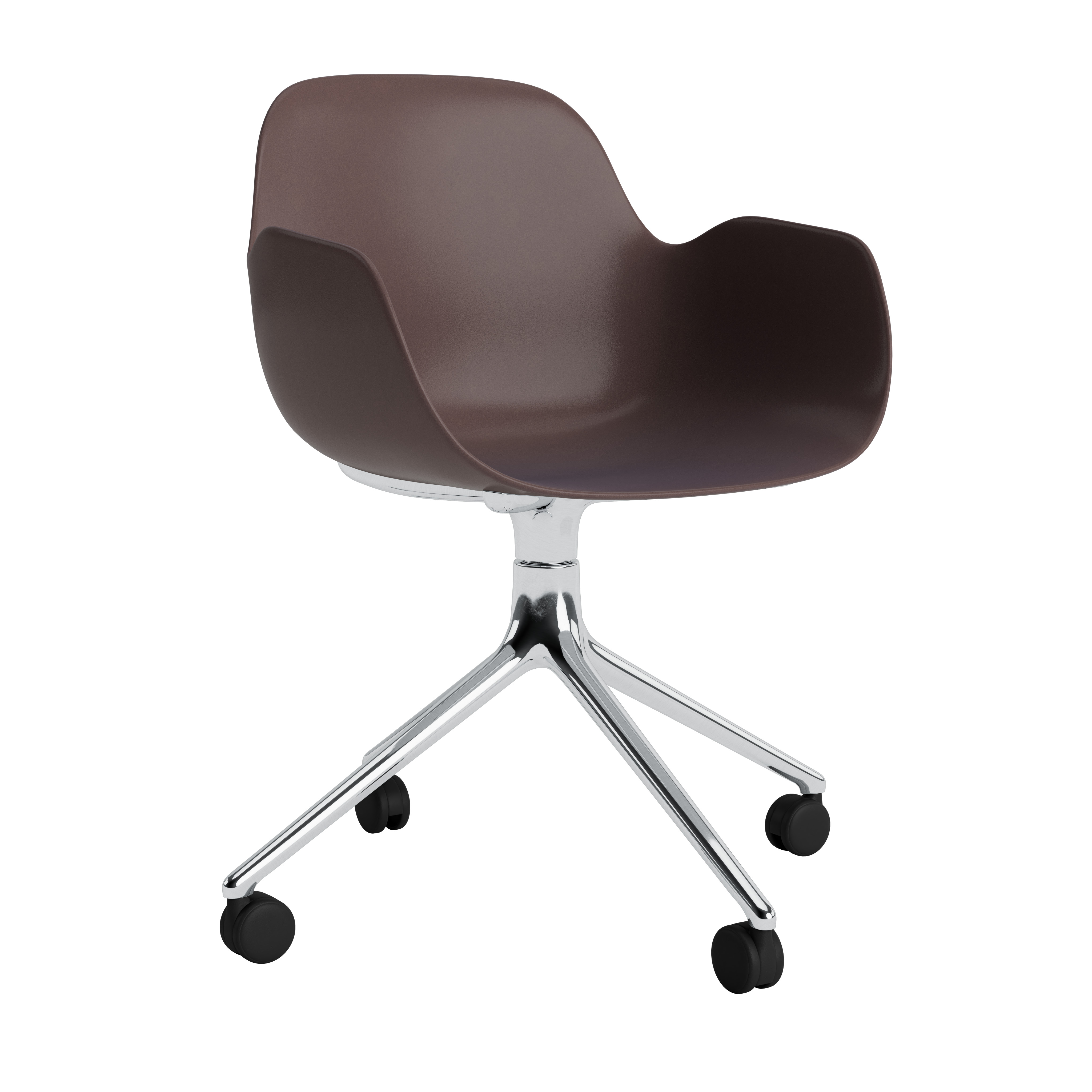 Normann Copenhagen Form 4W Swivel Armchair - Alu