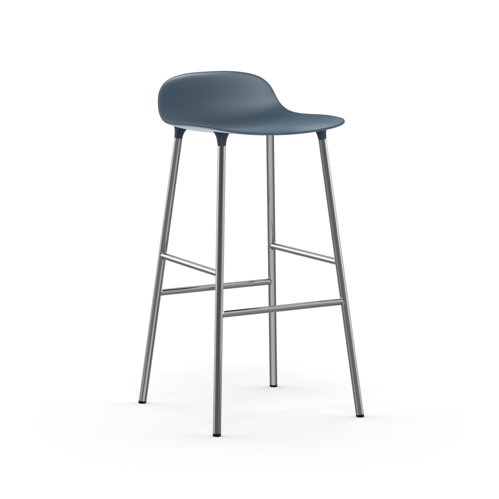 Normann Copenhagen Form 65cm Barstool - Chrome