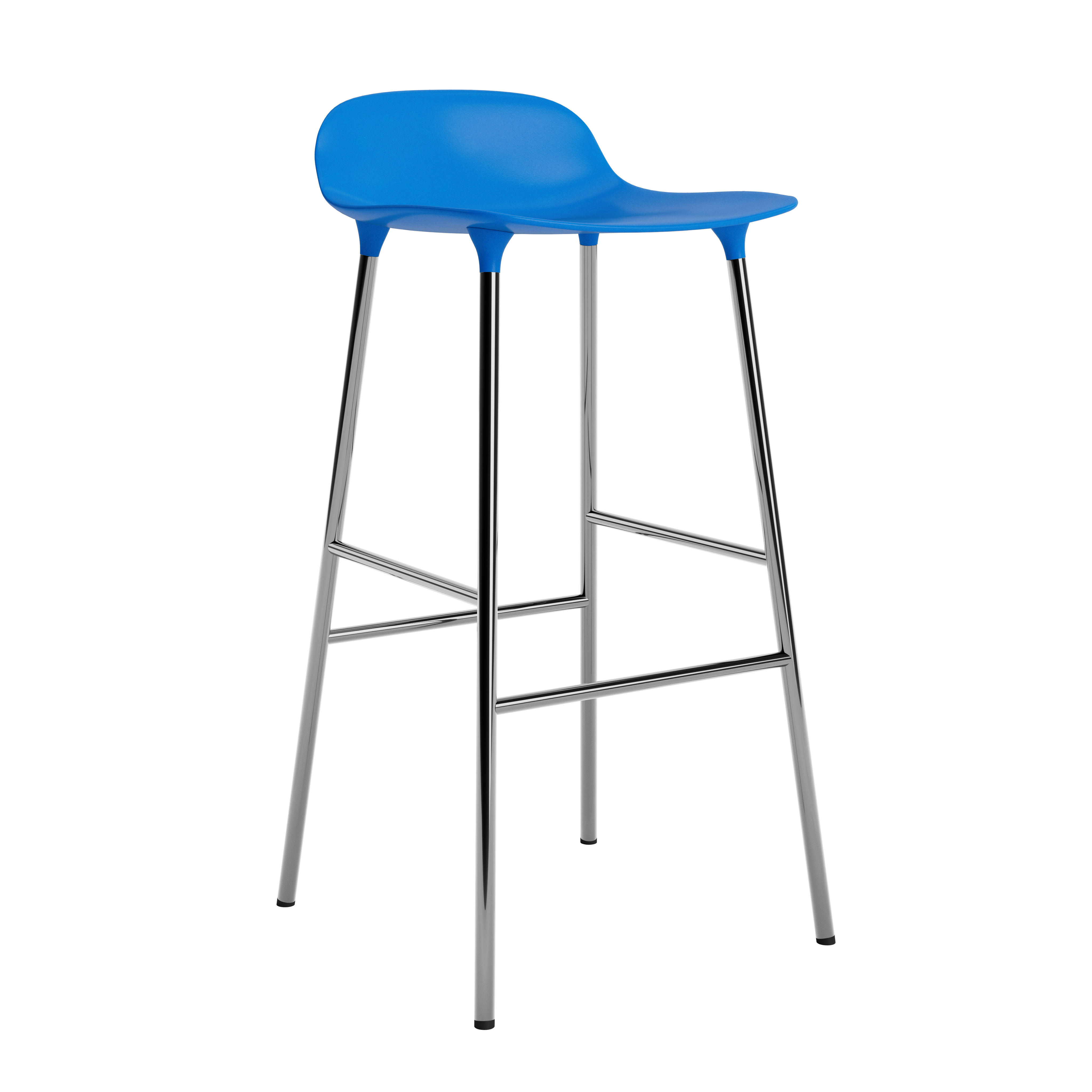 Normann Copenhagen Form 65cm Barstool - Chrome