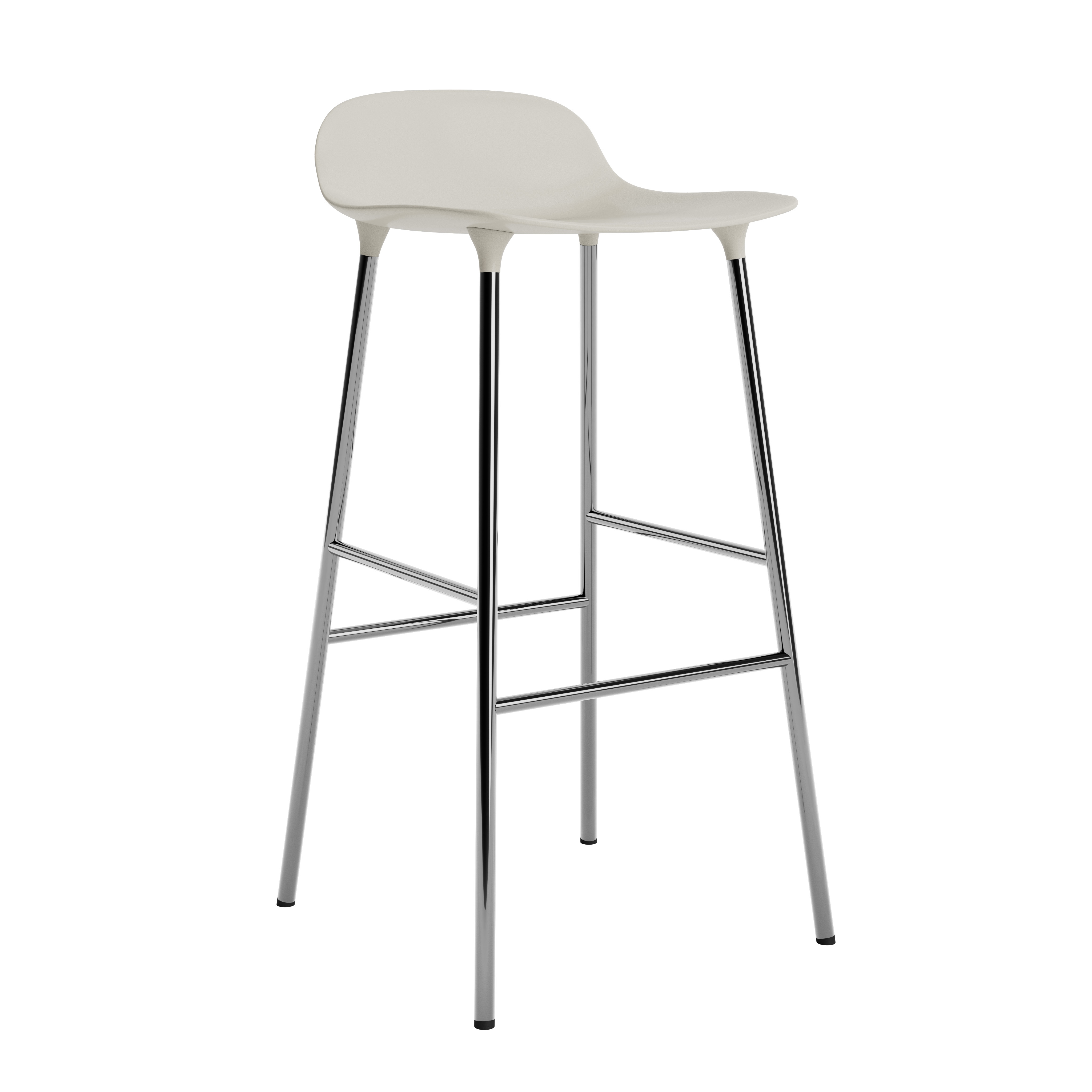 Normann Copenhagen Form 65cm Barstool - Chrome