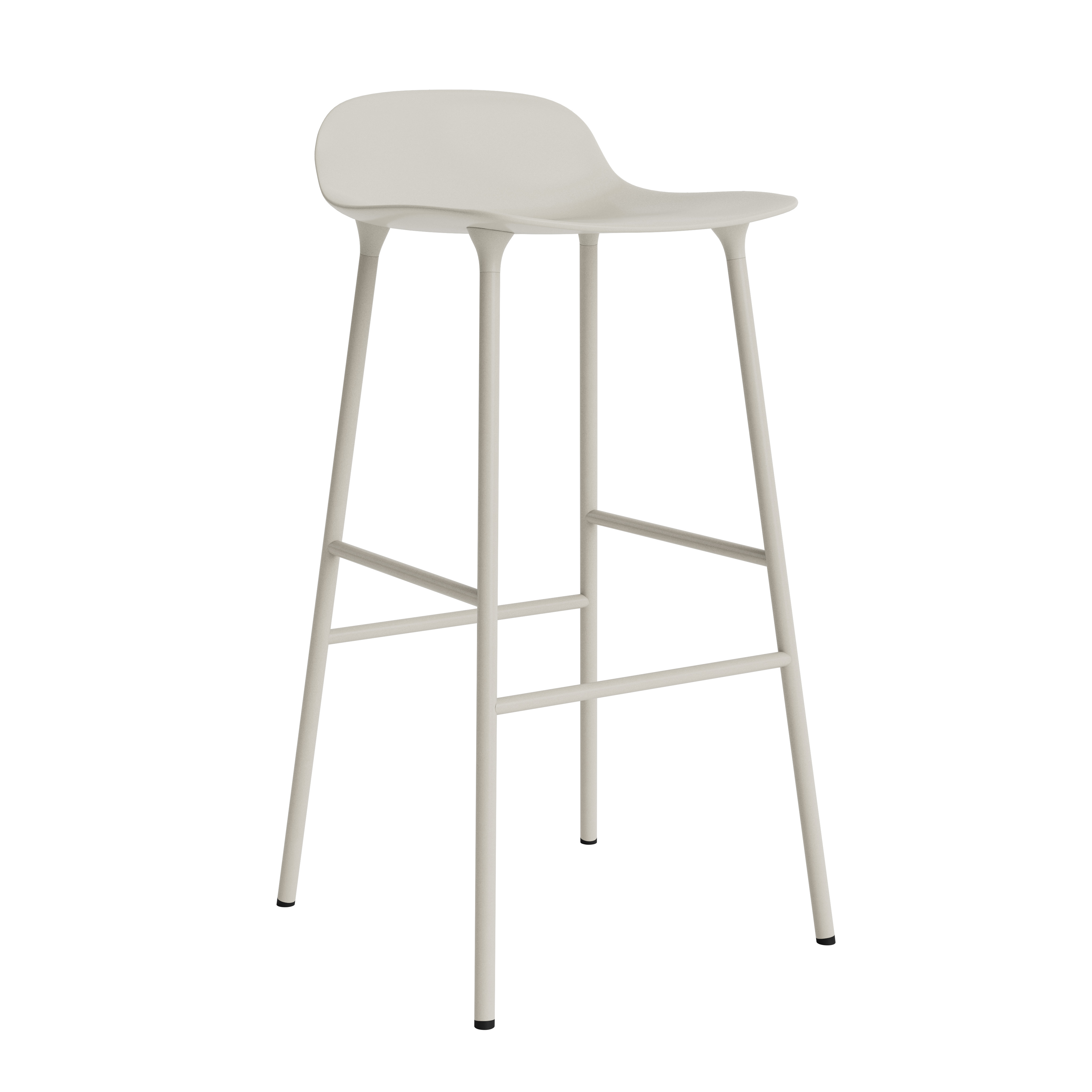 Normann Copenhagen Form 65cm Barstool - Steel