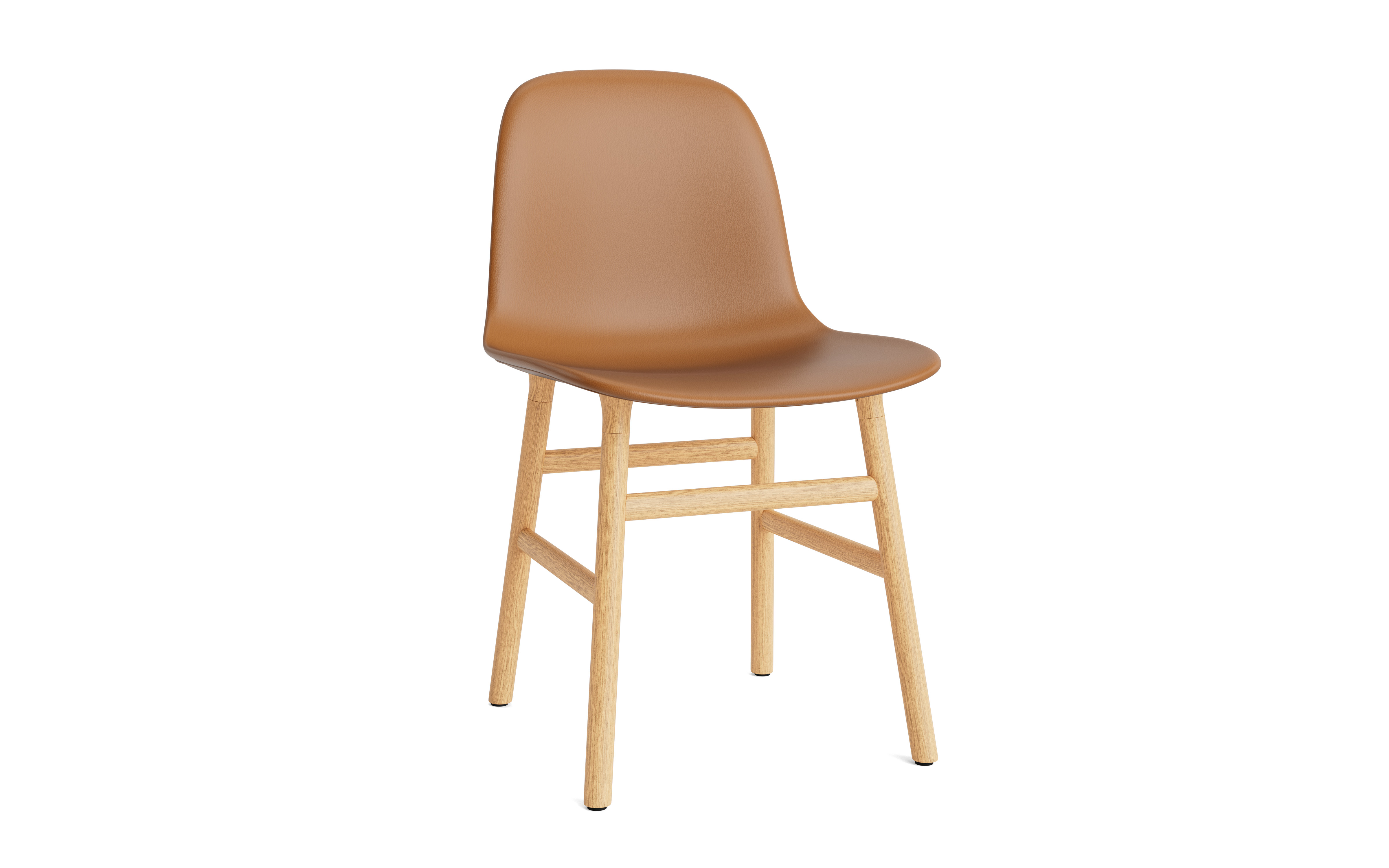 Normann Copenhagen Form Upholstered Chair -  Oak