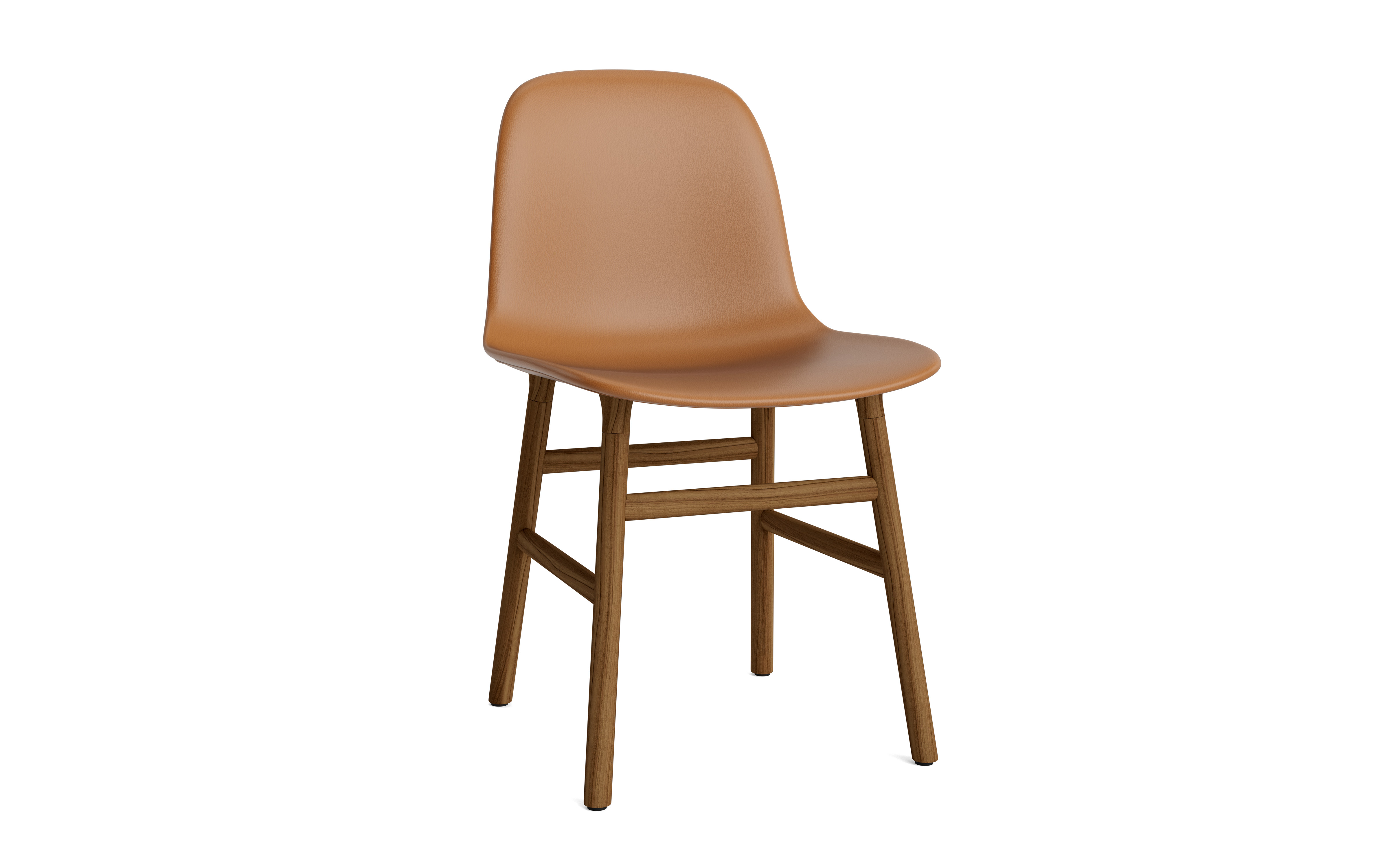 Normann Copenhagen Form Upholstered Chair -  Walnut