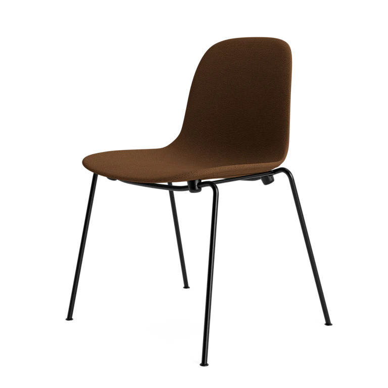 Normann Copenhagen Form Upholstered Stacking Chair -  Steel