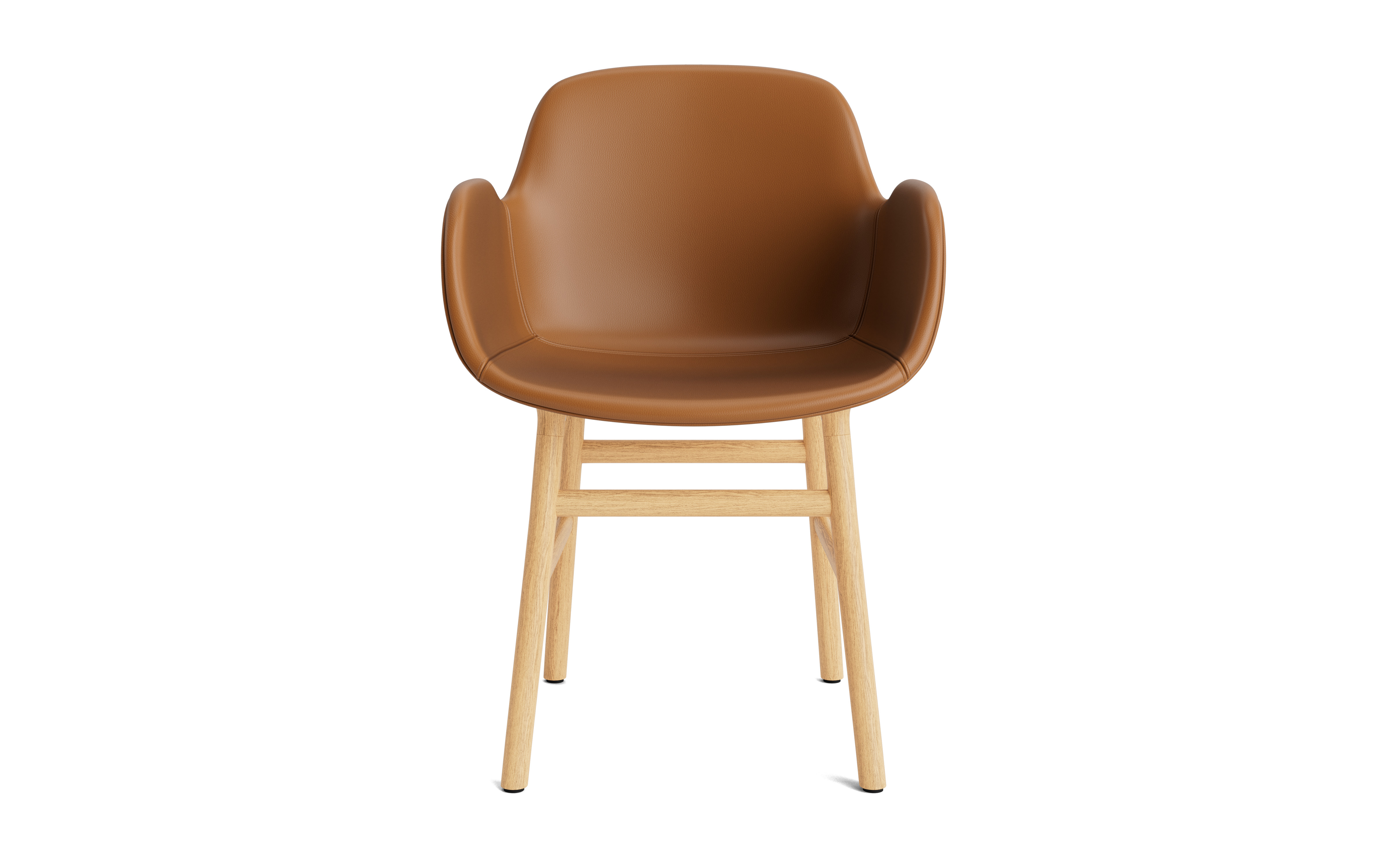 Normann Copenhagen Form Upholstered Armchair - Oak