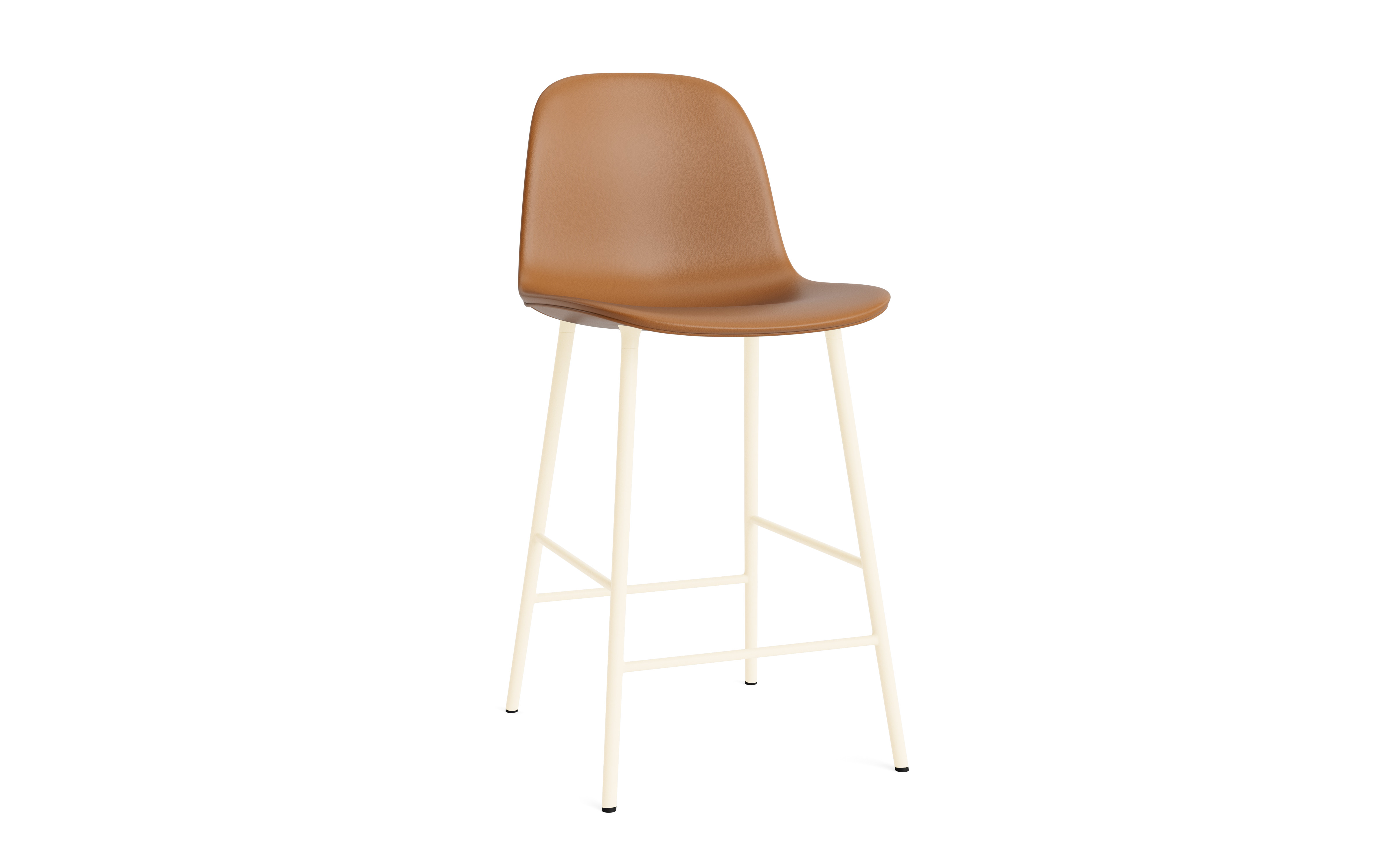 Normann Copenhagen Form 65cm Upholstered Bar Chair - Steel