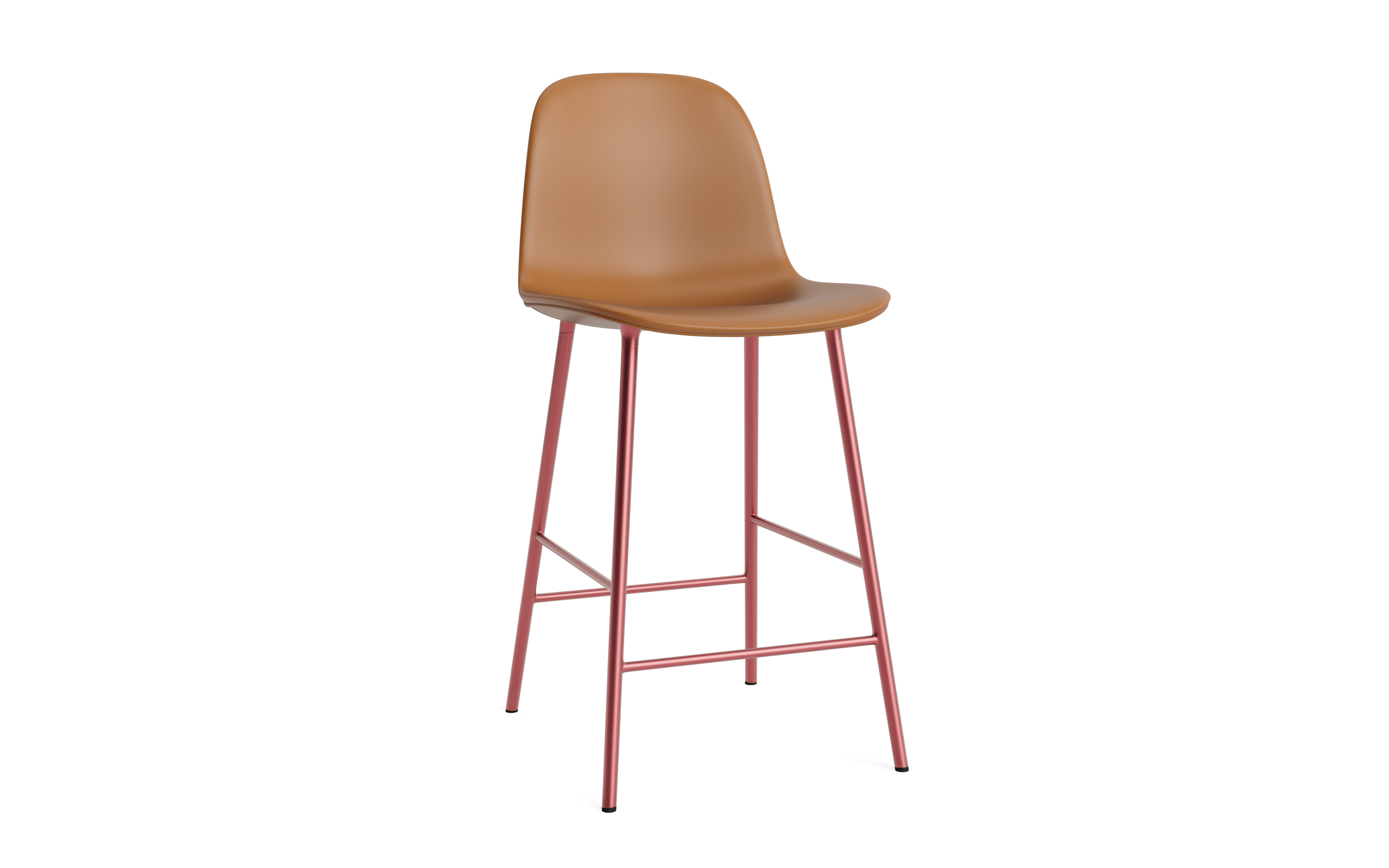 Normann Copenhagen Form 65cm Upholstered Bar Chair - Steel