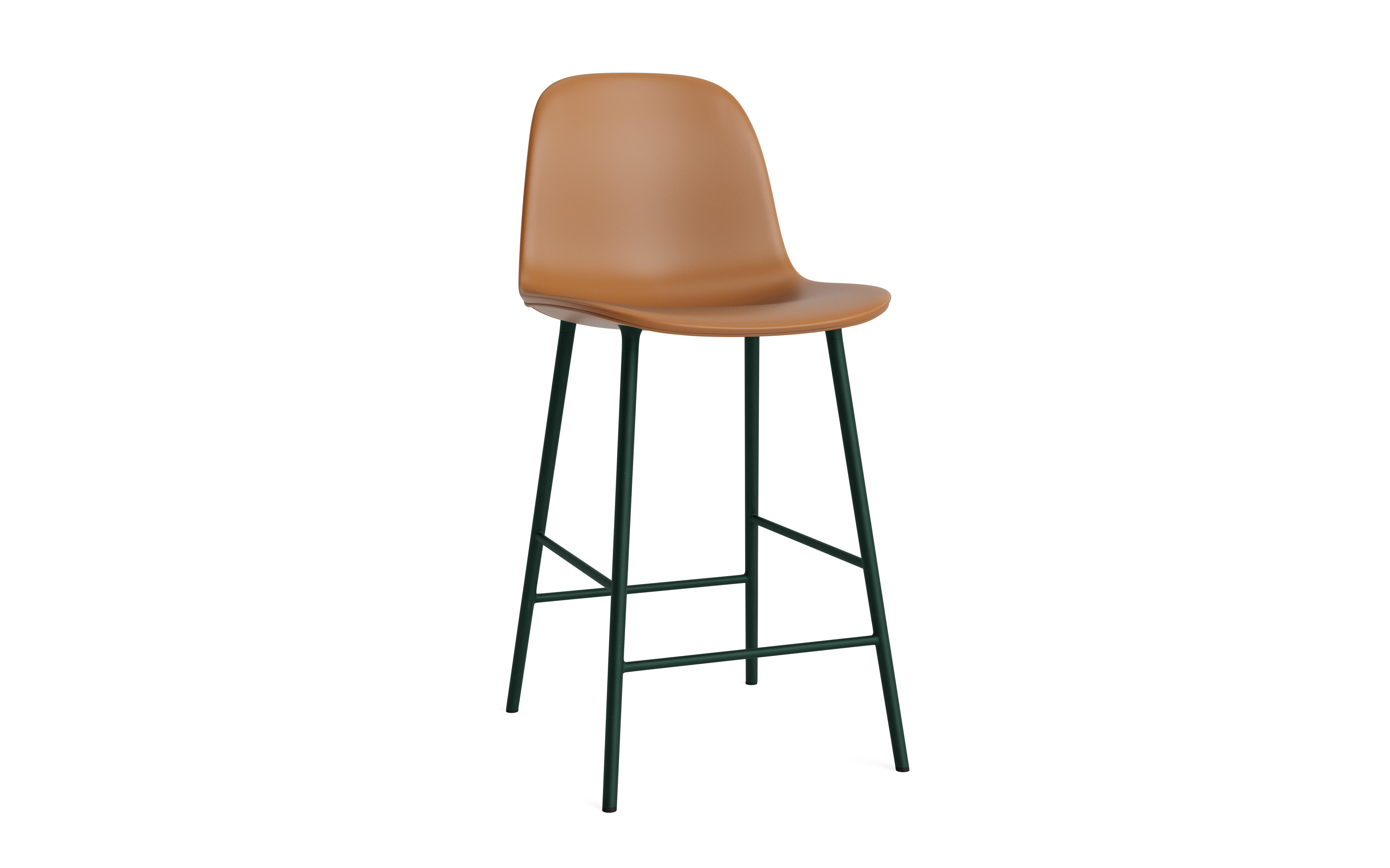 Normann Copenhagen Form 65cm Upholstered Bar Chair - Steel
