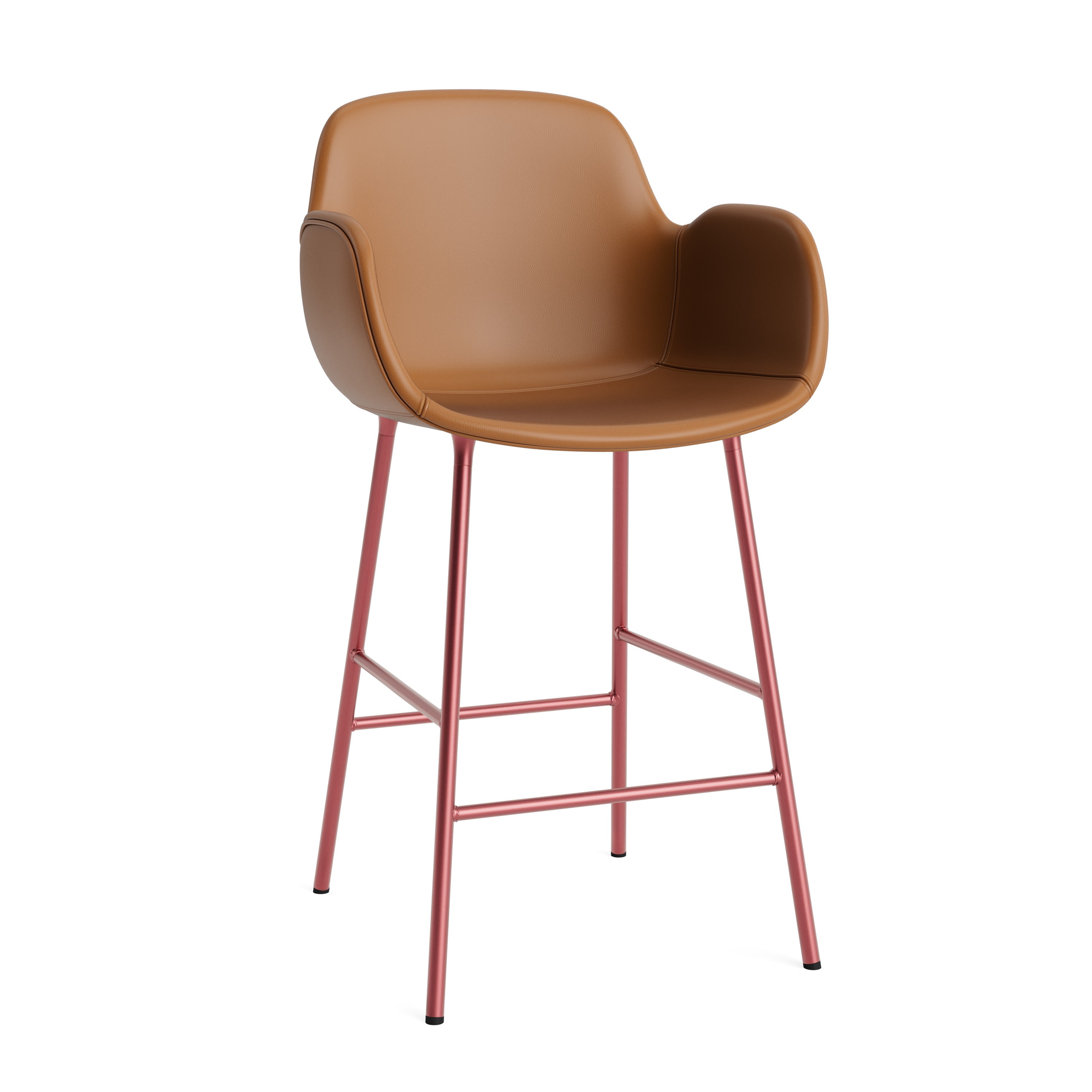 Normann Copenhagen Form Bar 65cm Upholstered Armchair - Steel