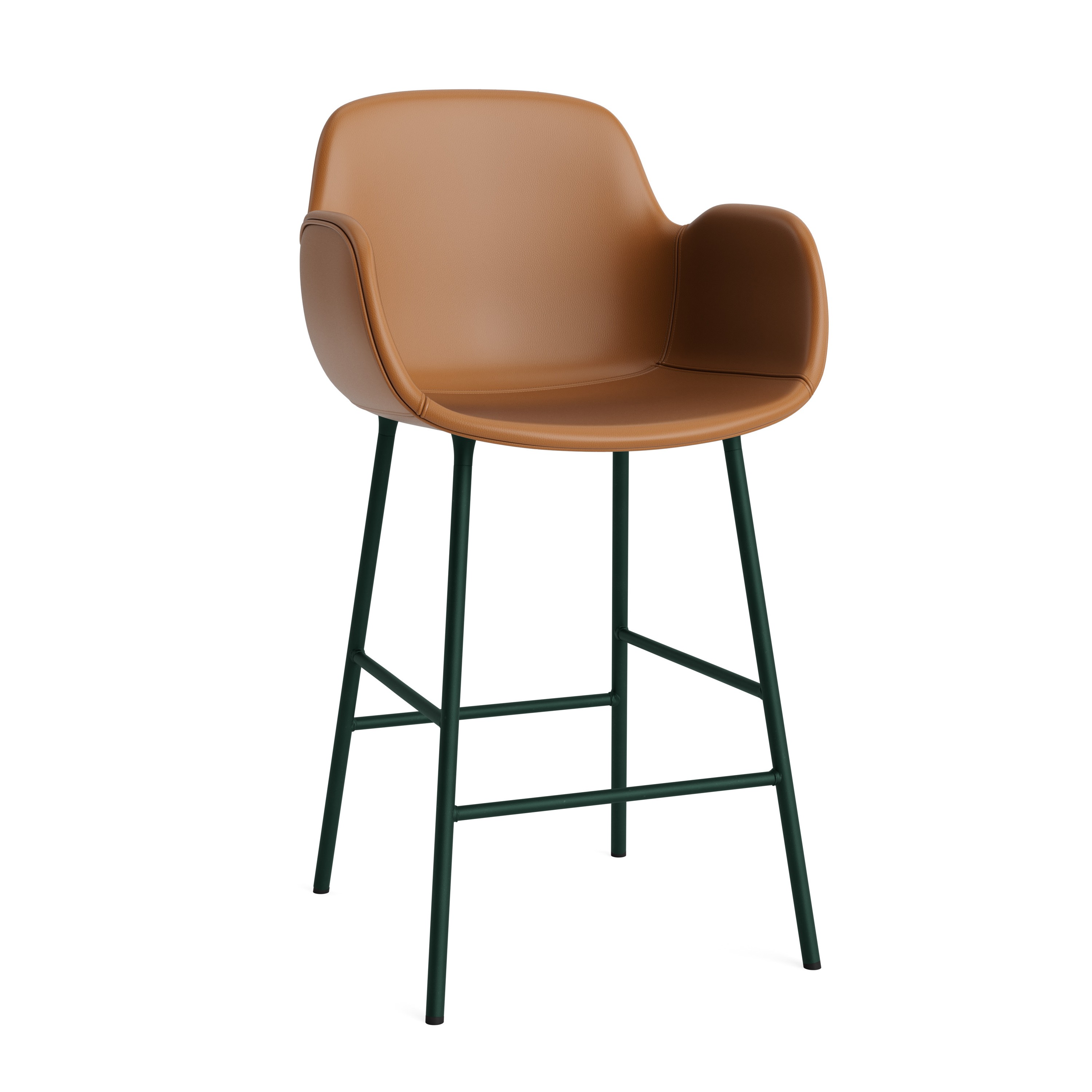 Normann Copenhagen Form Bar 65cm Upholstered Armchair - Steel